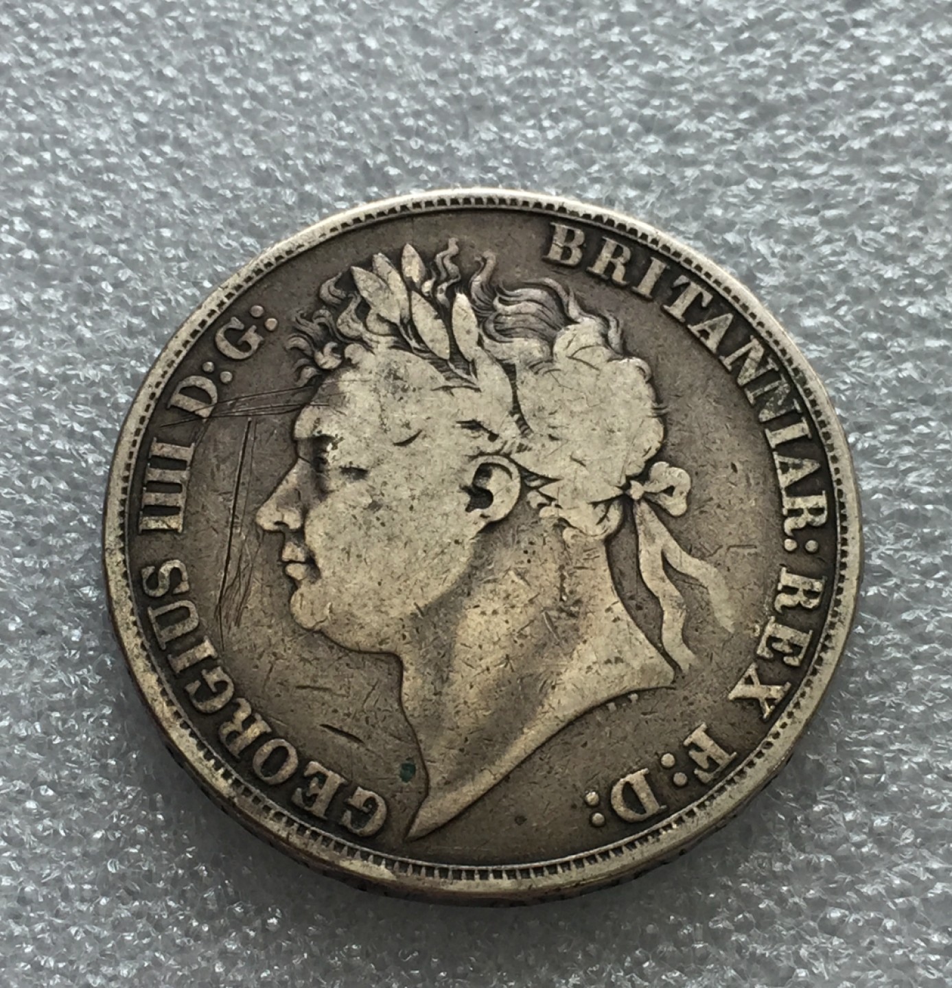 方圆集藏第三期专场 10149-英国1822年乔治四世马剑银币