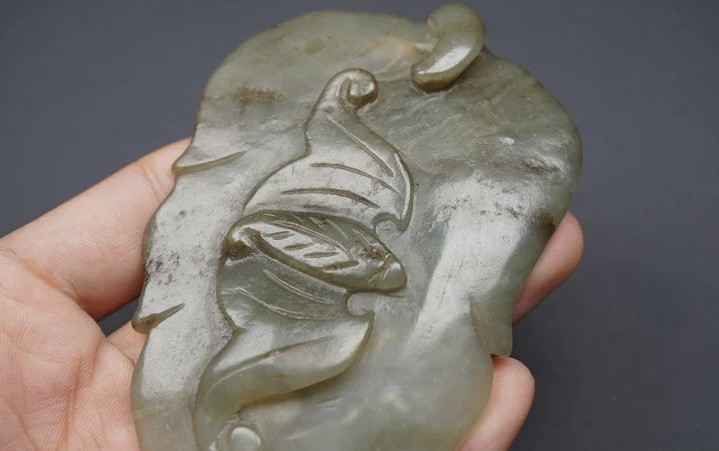 ｜冷门出品｜精选专拍·第叁拾陆场· 和田玉 蝙蝠树叶把件