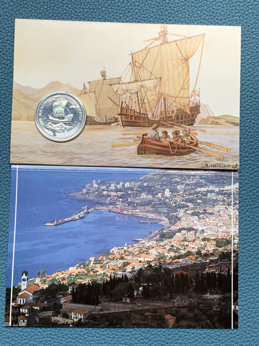 《竞宝斋》第154场-周日，周一，周四 3场 (全场包邮) 葡萄牙1989年 发现新大陆系列 100埃斯库多 大银币 21克925银