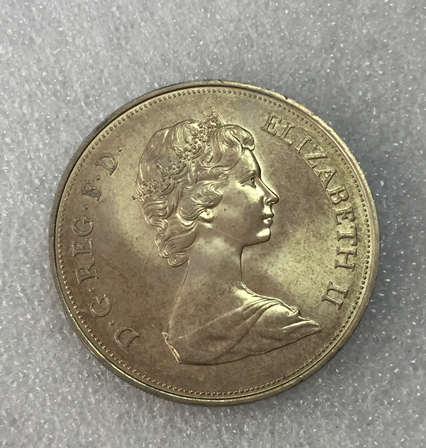 方圆集藏第三期专场 11213-英国1972年伊丽莎白女王同菲利普亲王25周年银婚纪念