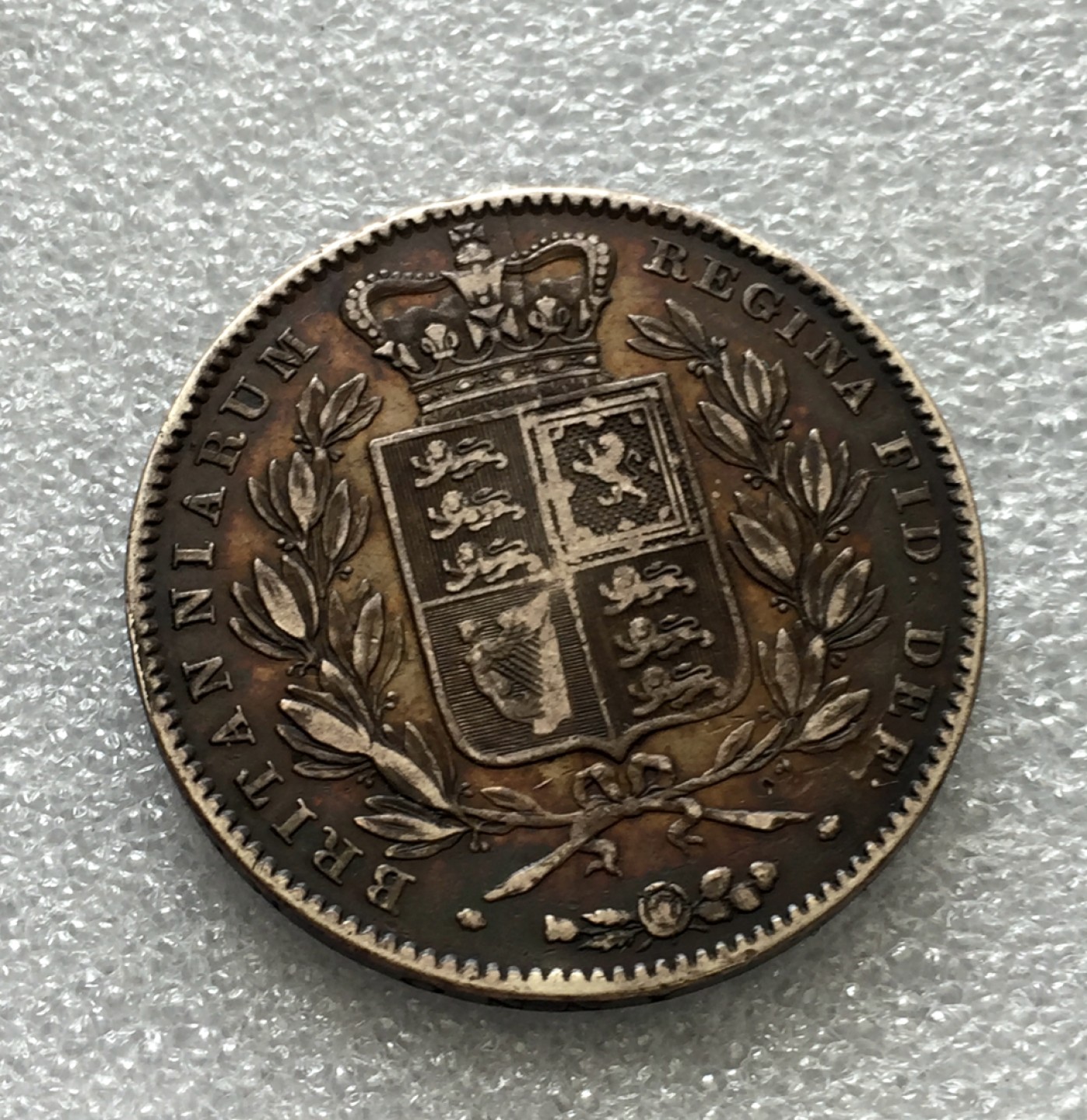 方圆集藏第三期专场 3962-英国1844年维多利亚女王年轻头像1克朗