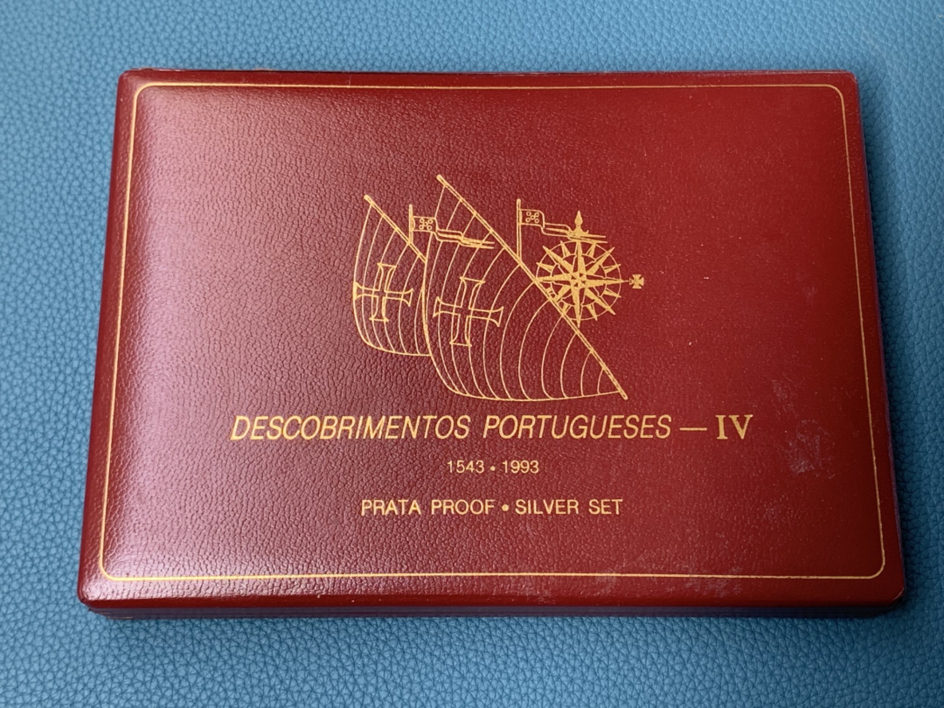 《竞宝斋》第154场-周日，周一，周四 3场 (全场包邮) 葡萄牙1993年 发现新大陆系列第四套 发现日本 四枚套一组精制大银币 24.5g/枚 925银