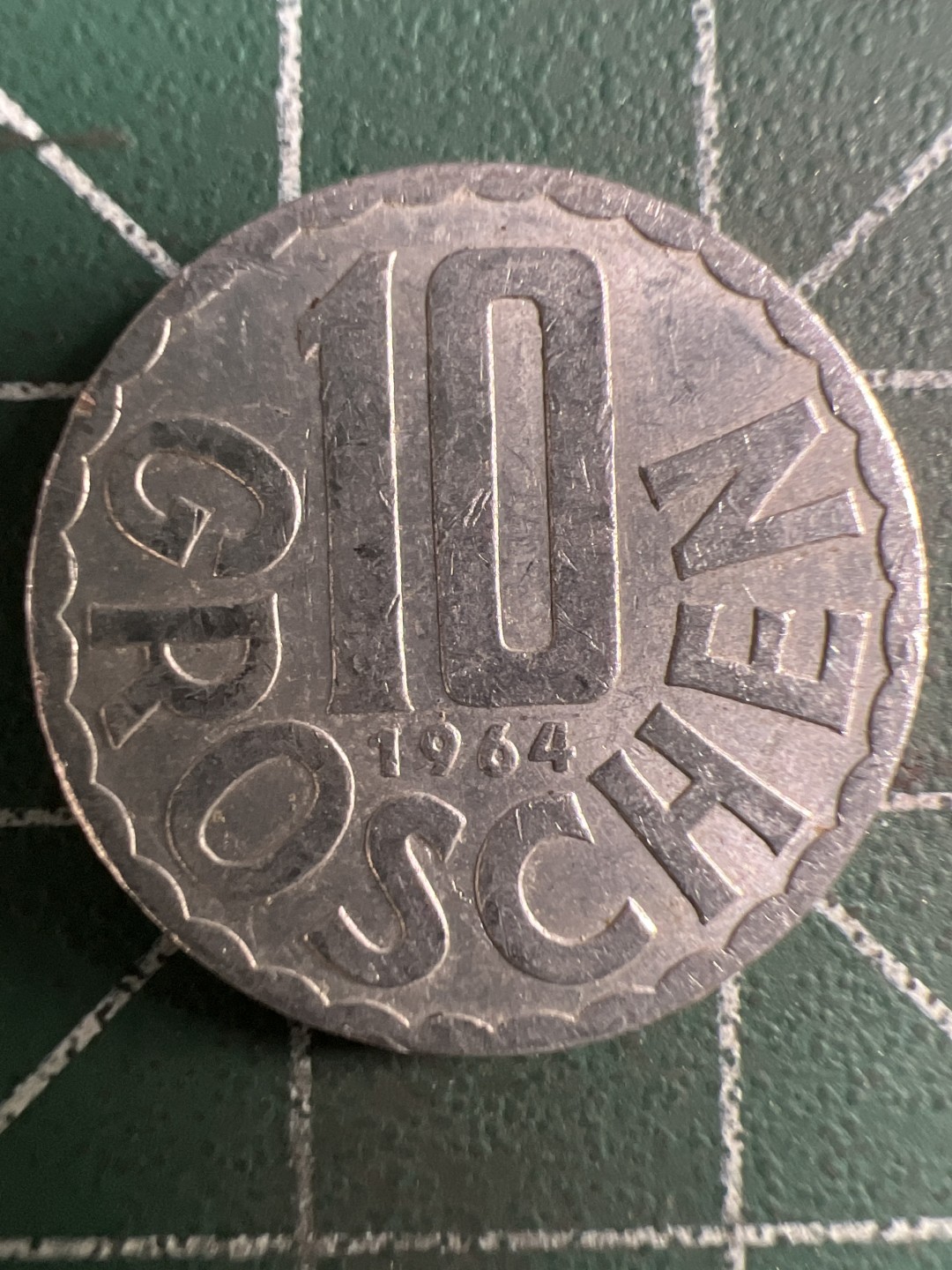 泡泡堂第281期  世界硬币 （无押金，捡漏，全场20包邮，偏远地区除外，接收代拍业务） 奥地利10格罗申