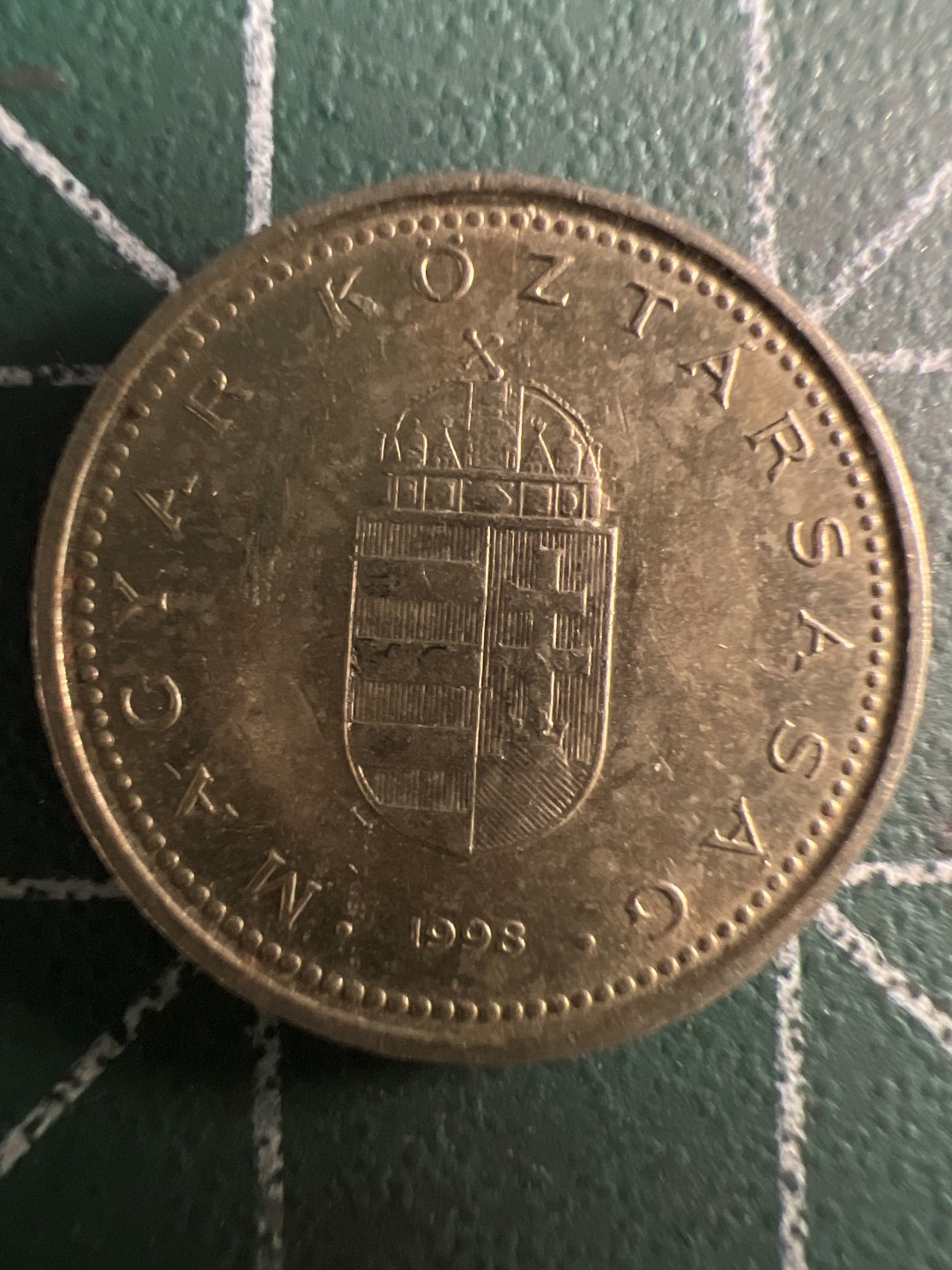 泡泡堂第281期  世界硬币 （无押金，捡漏，全场20包邮，偏远地区除外，接收代拍业务） 匈牙利1福林