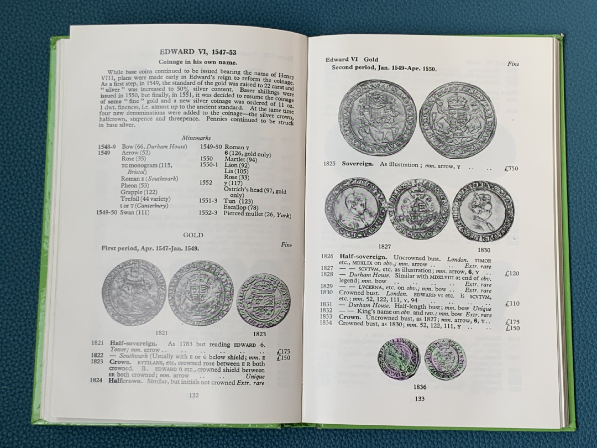 《竞宝斋》第154场-周日，周一，周四 3场 (全场包邮) 英国Seaby《英格兰钱币》，1974年版，Spink目录前身，全新品相，文献级古董目录，本身即收藏品