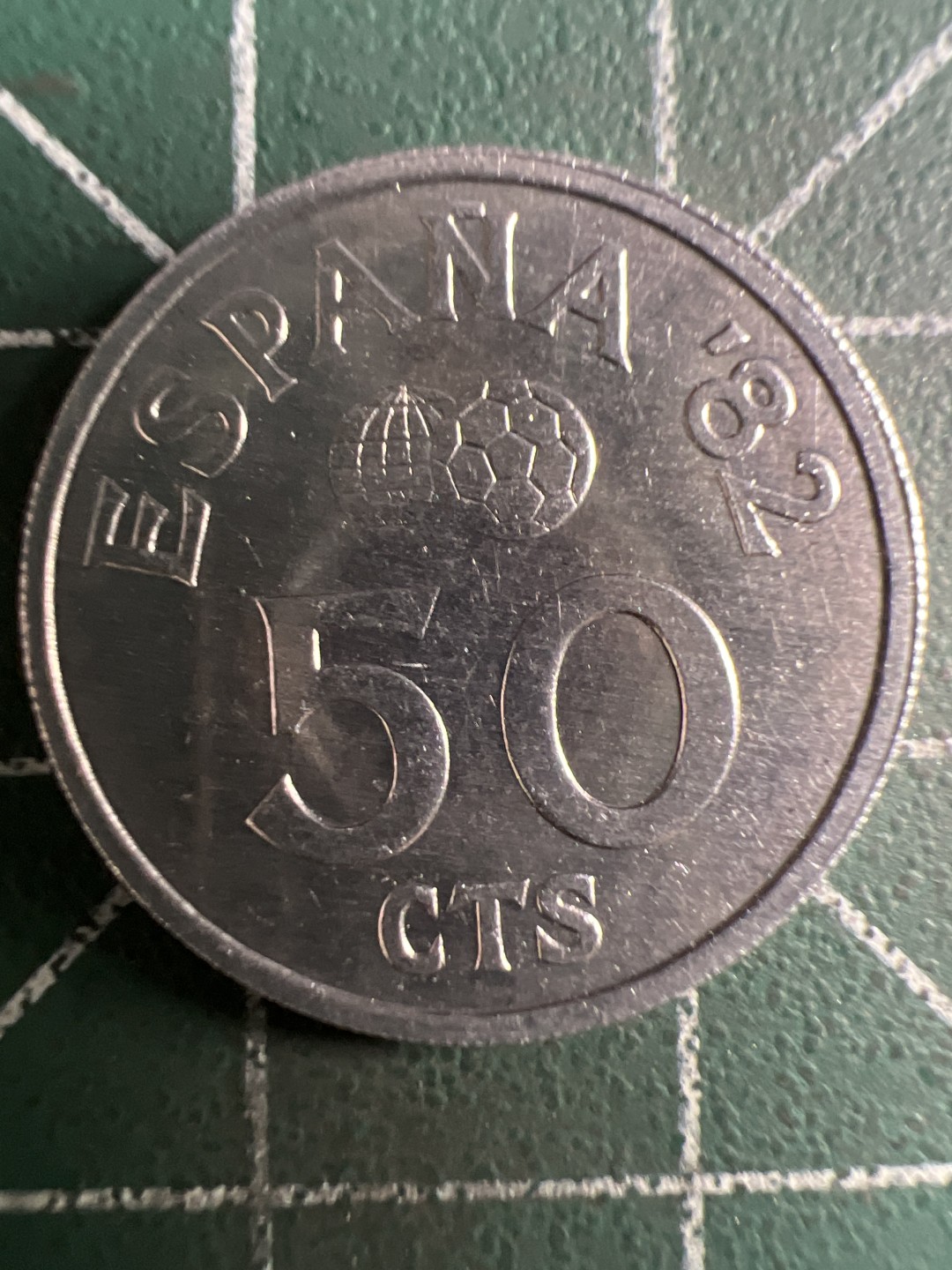 泡泡堂第281期  世界硬币 （无押金，捡漏，全场20包邮，偏远地区除外，接收代拍业务） 西班牙50分