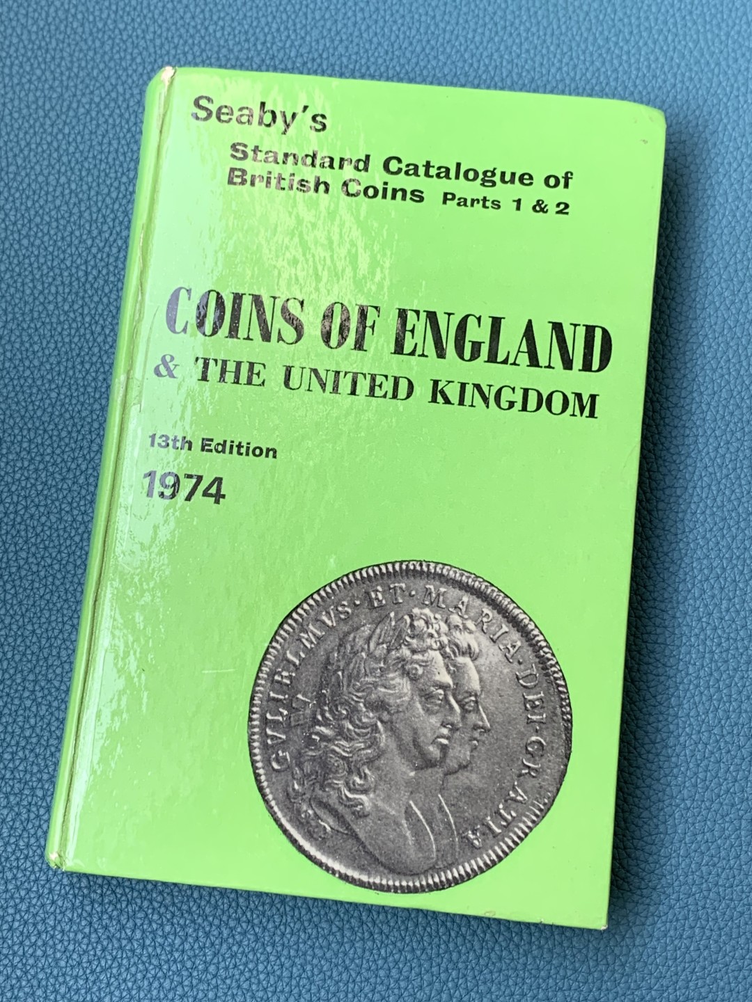 《竞宝斋》第154场-周日，周一，周四 3场 (全场包邮) 英国Seaby《英格兰钱币》，1974年版，Spink目录前身，全新品相，文献级古董目录，本身即收藏品