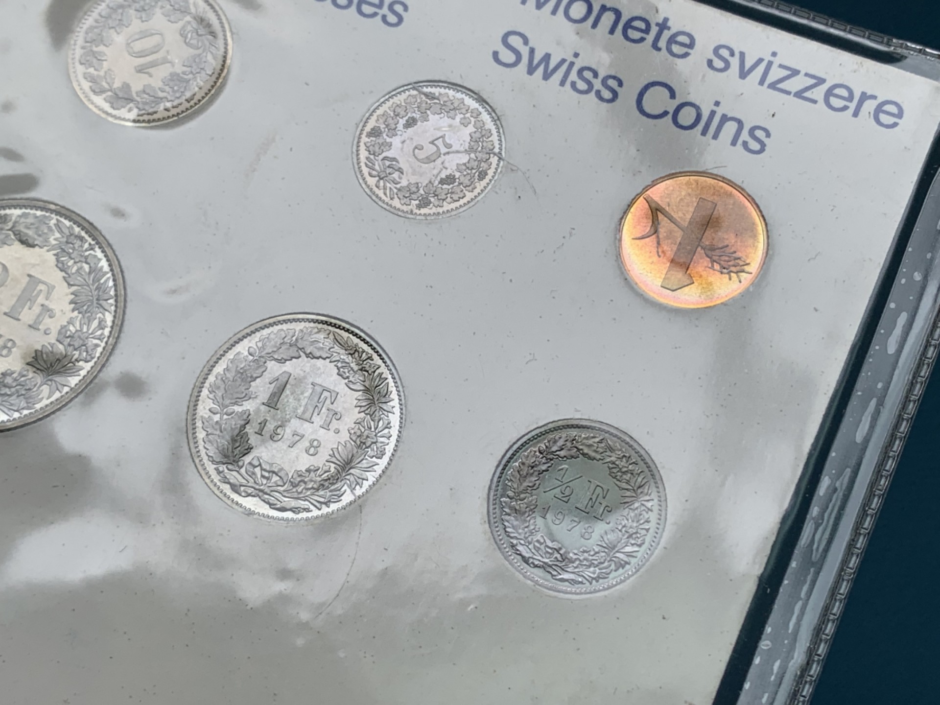 《竞宝斋》第154场-周日，周一，周四 3场 (全场包邮) 瑞士1978年 精制8枚套 稀少