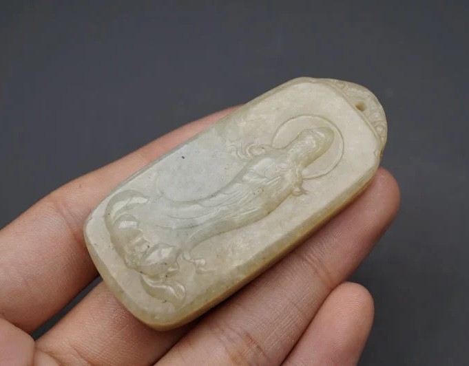 ｜冷门出品｜精选专拍·第叁拾陆场· 和田玉 观音玉牌挂件