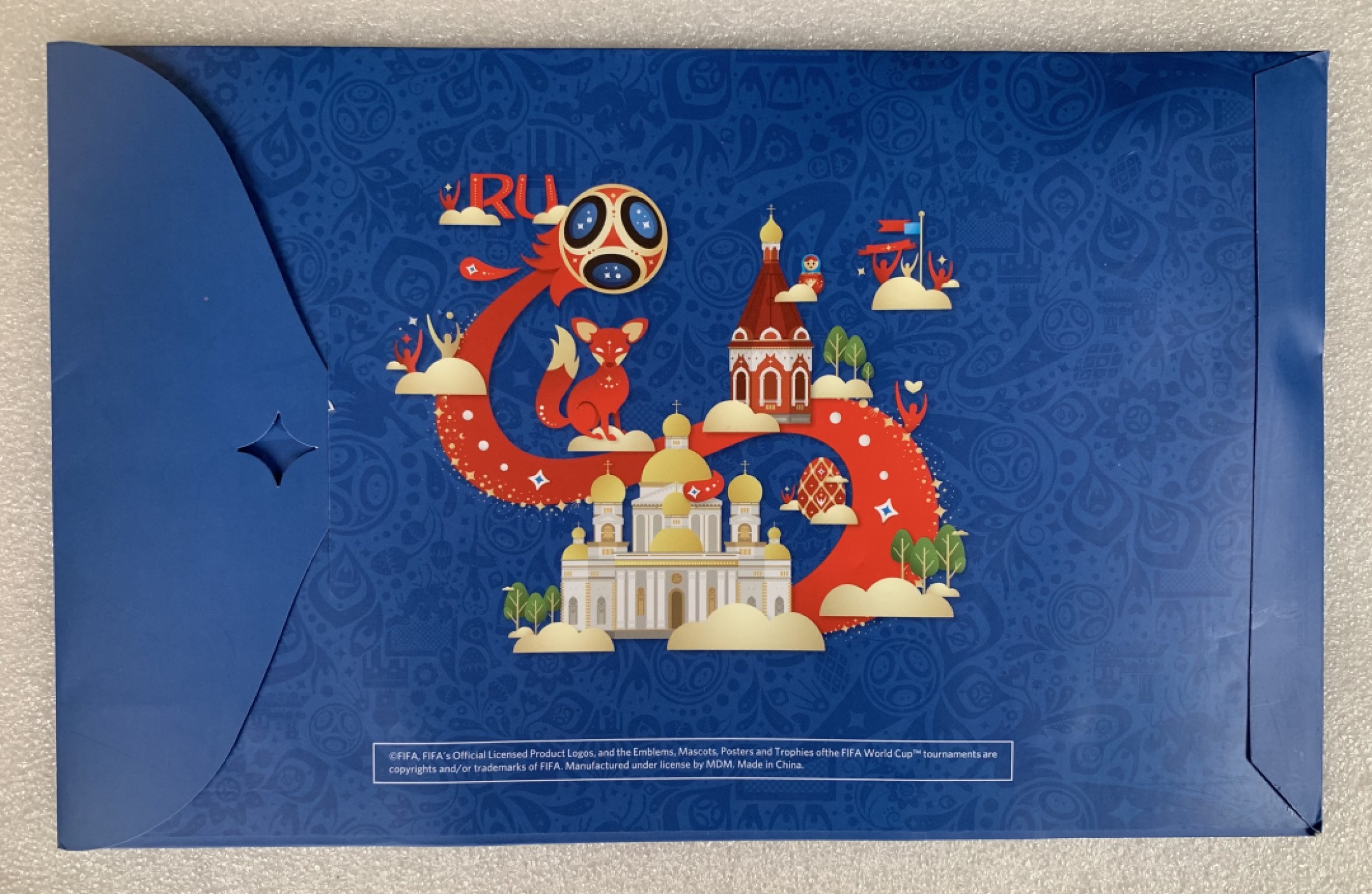 瓶子🏺第87期拍卖会 俄罗斯2018年世界杯2枚套  原封证