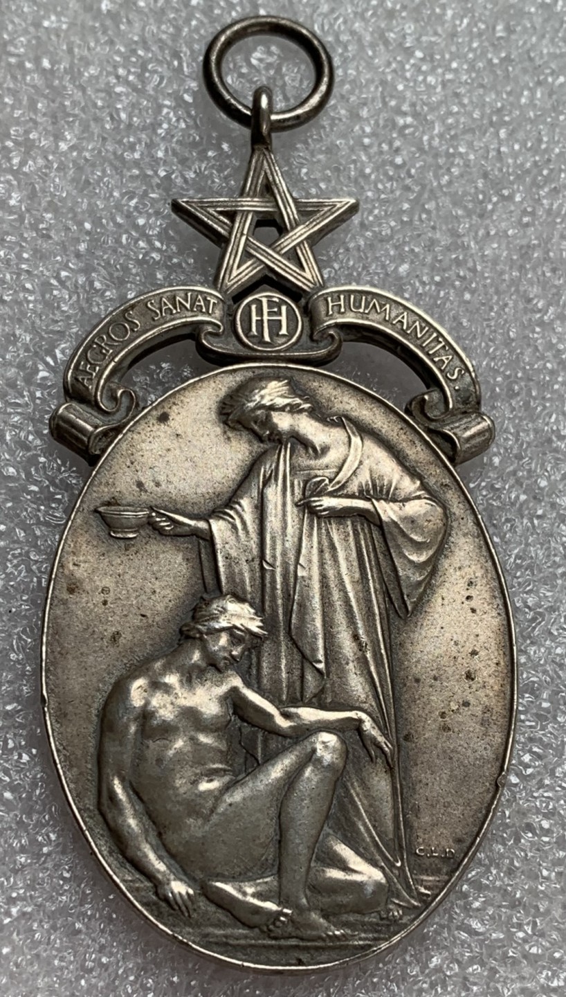 瓶子🏺第87期拍卖会 英国1900-1930年共济会成员洗礼银质奖章