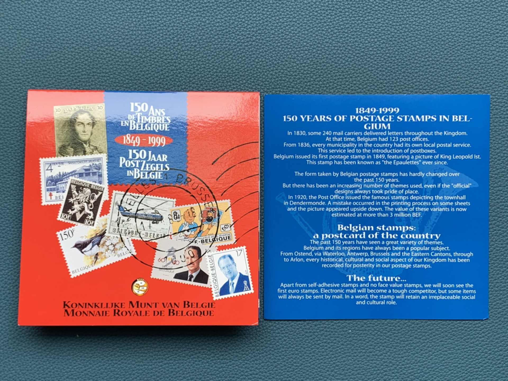 《竞宝斋》第154场-周日，周一，周四 3场 (全场包邮) 比利时1999年 阿尔贝托二世 十枚套+一枚方形铜章 非常漂亮
