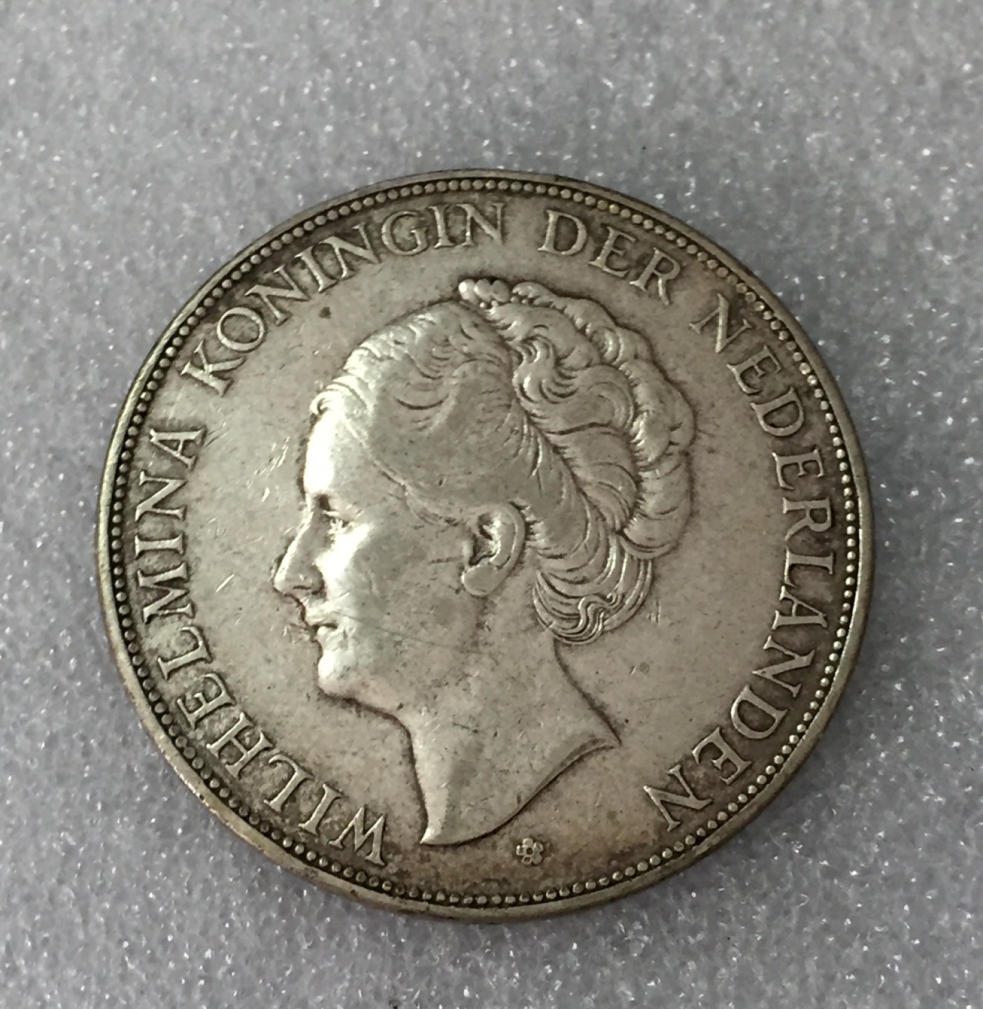 方圆集藏第三期专场 11227-荷兰1930年威廉明娜女王2.5盾银币