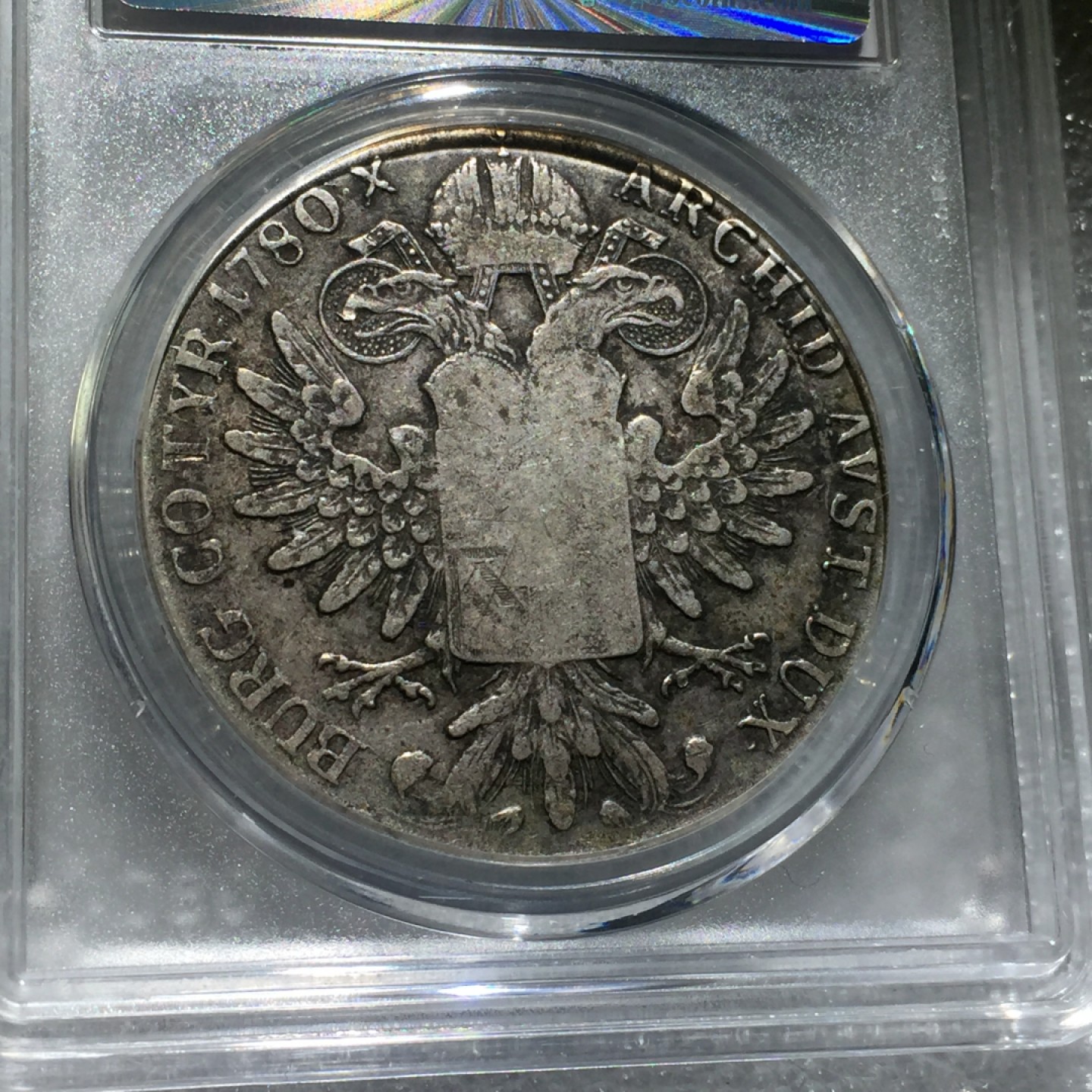 方圆集藏第三期专场 10865-公博40奥地利“双须版”大奶妈银币原味币