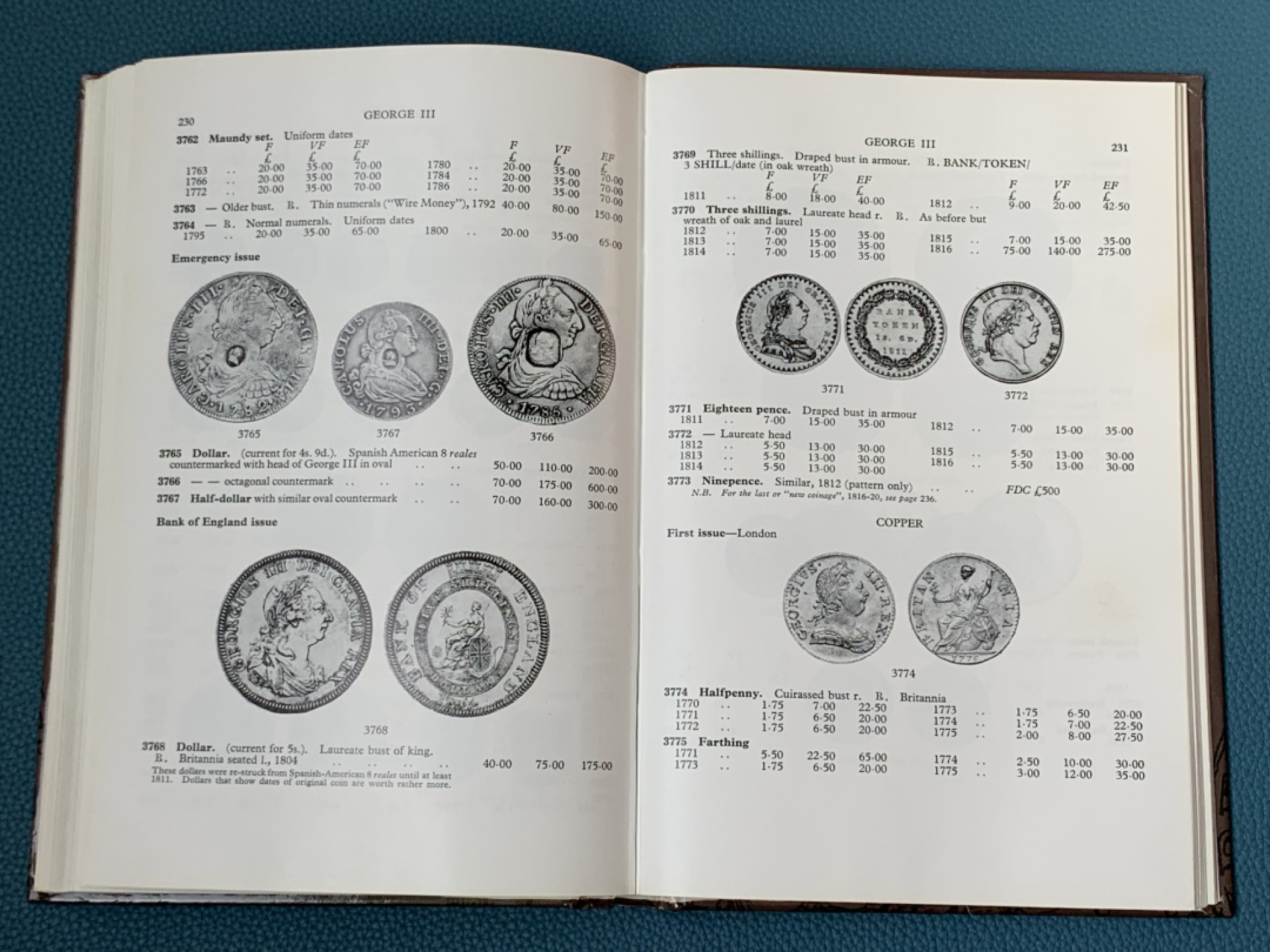 《竞宝斋》第154场-周日，周一，周四 3场 (全场包邮) 英国Seaby《英格兰及联合王国钱币》，1980年版，Spink目录前身，全新品相，文献级古董目录，本身即收藏品