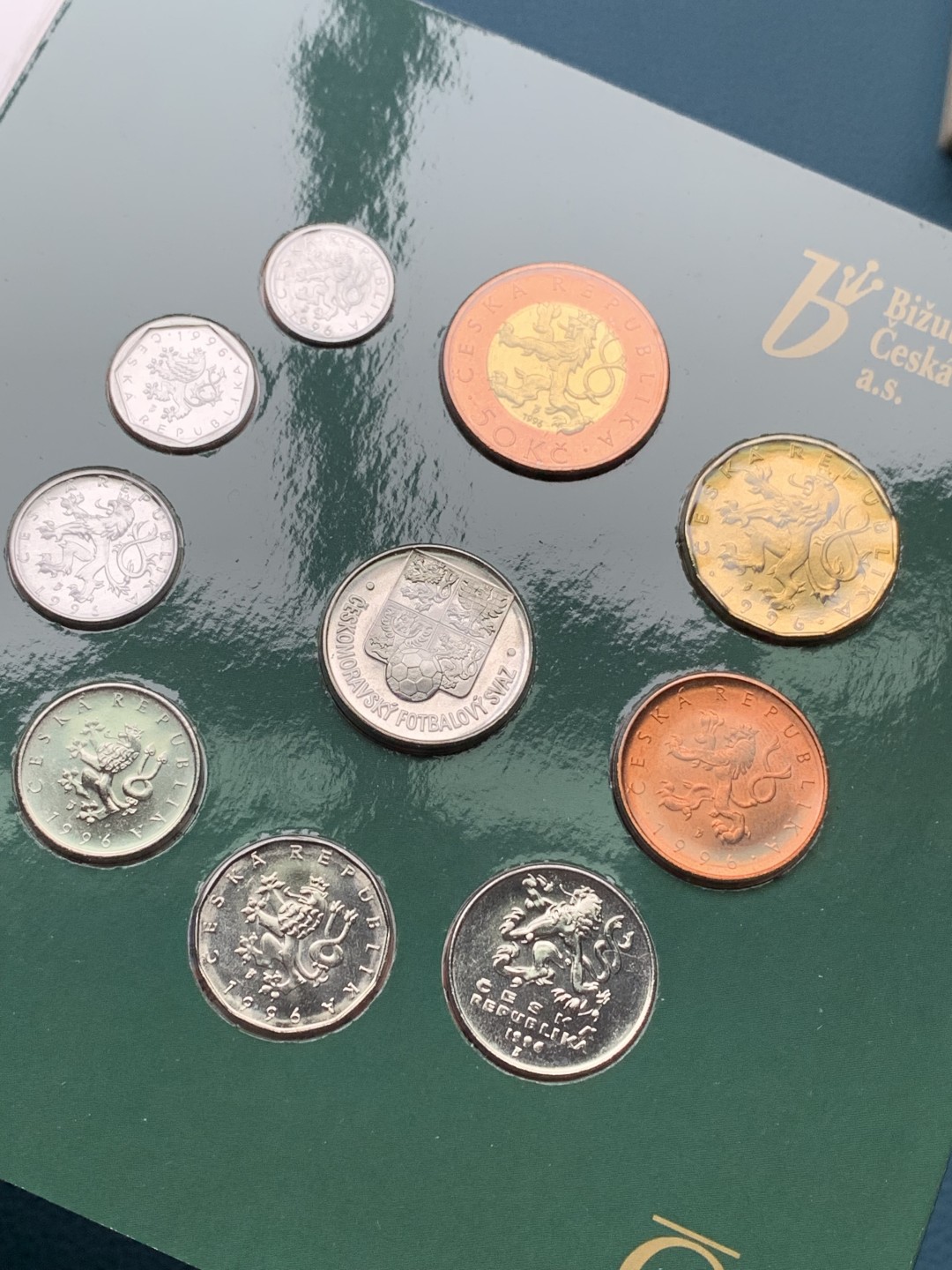 《竞宝斋》第154场-周日，周一，周四 3场 (全场包邮) 捷克1996年 十枚套 原厂封装