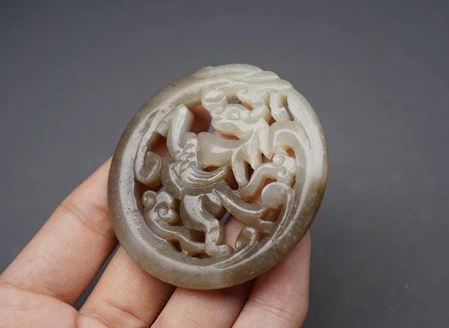 ｜冷门出品｜精选专拍·第叁拾陆场· 和田玉 龙纹牌挂件