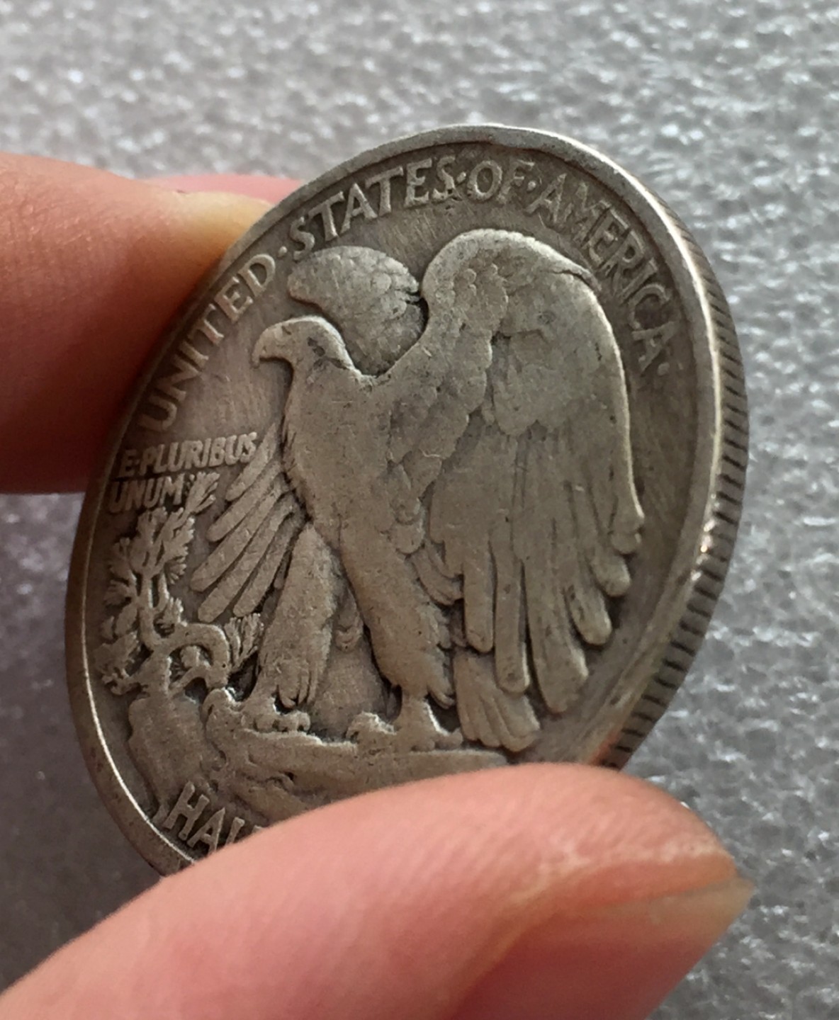 方圆集藏第三期专场 7121-美国1935年行走女神半美元银币