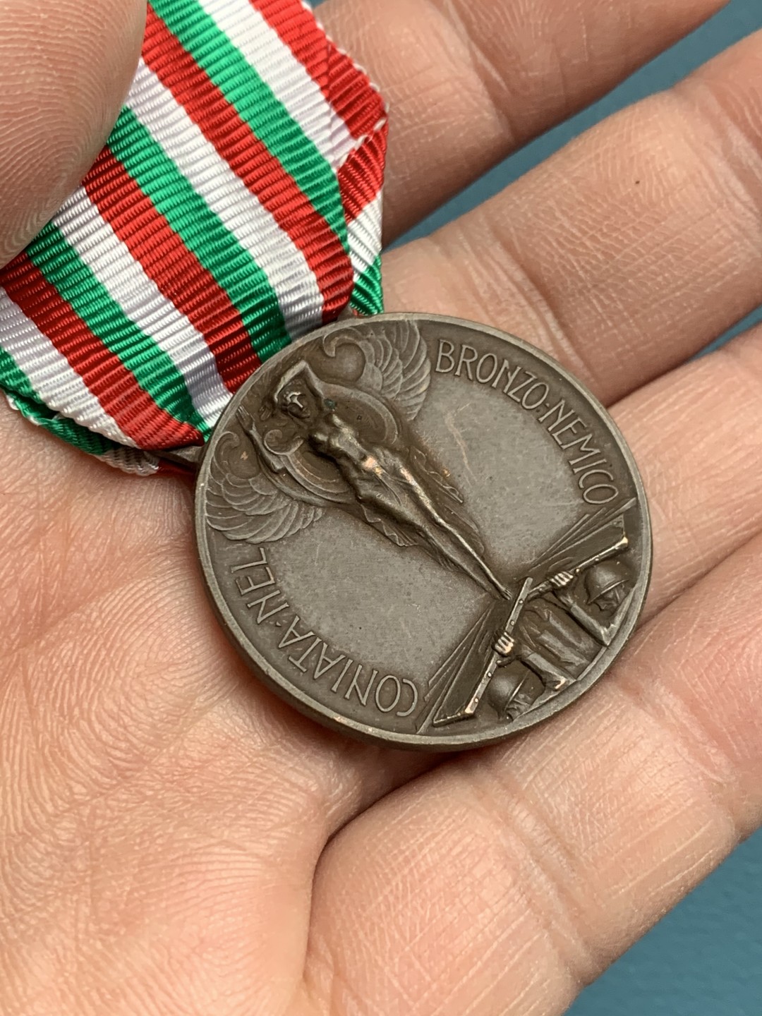 《竞宝斋》第154场-周日，周一，周四 3场 (全场包邮) 意大利1915-18年 意奥战争铜章