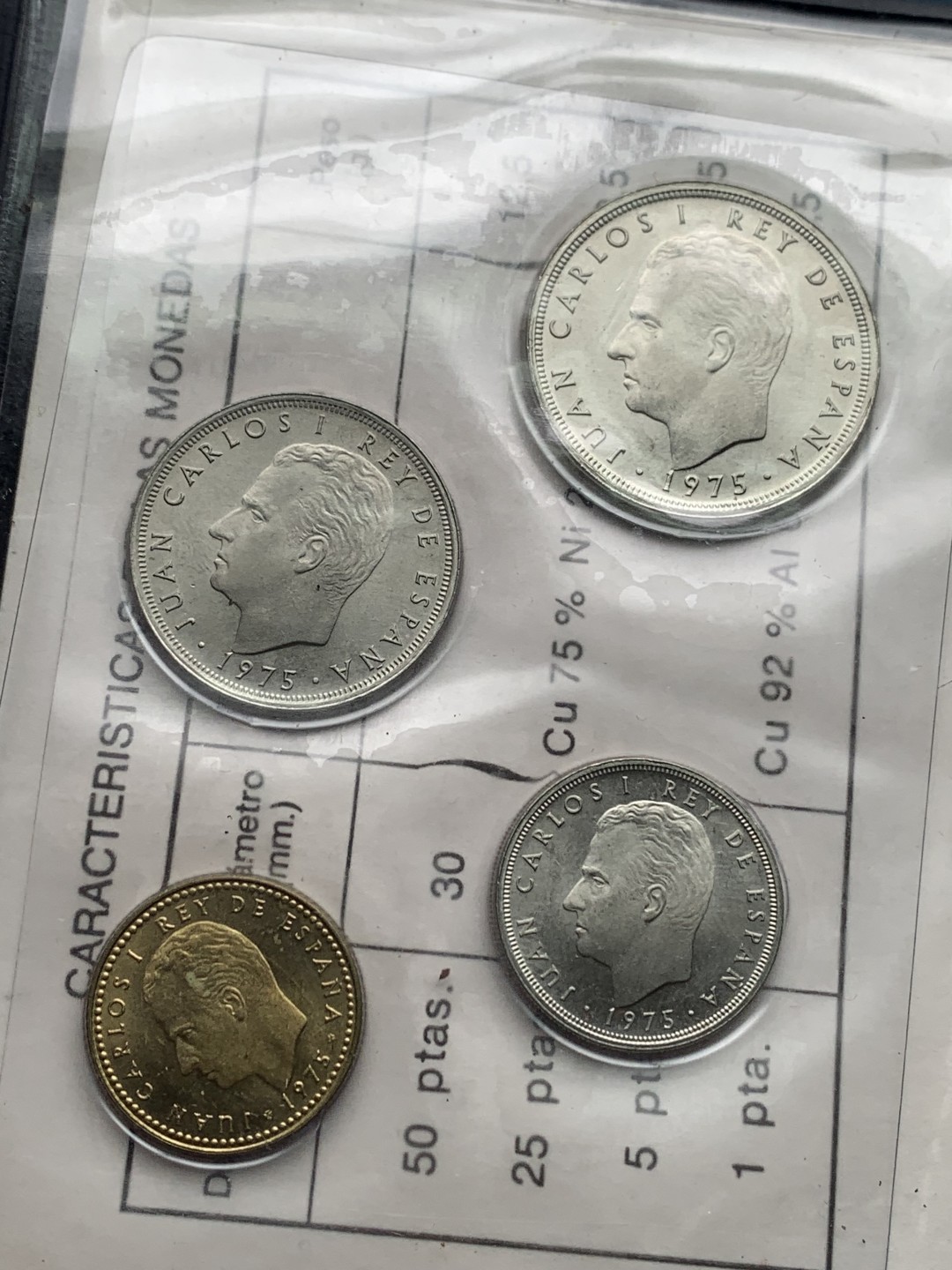 《竞宝斋》第154场-周日，周一，周四 3场 (全场包邮) 西班牙1979年 胡安卡洛斯一世 1975 *79年一组四枚套