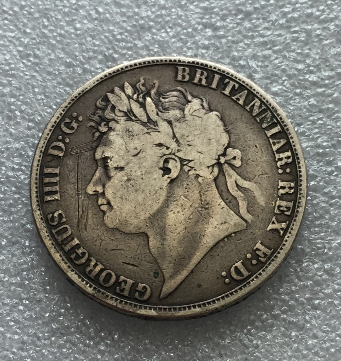 方圆集藏第三期专场 10149-英国1822年乔治四世马剑银币