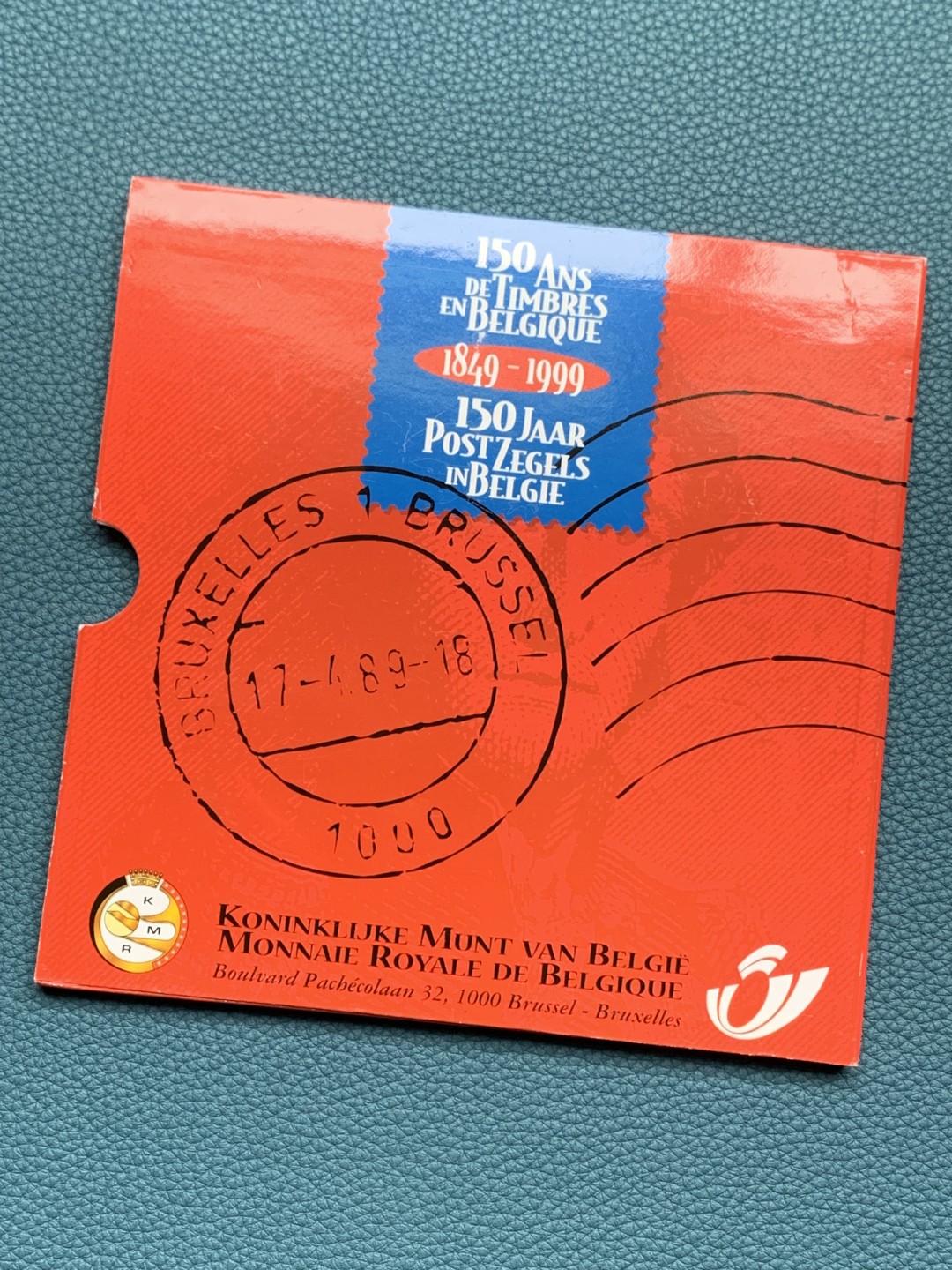 《竞宝斋》第154场-周日，周一，周四 3场 (全场包邮) 比利时1999年 阿尔贝托二世 十枚套+一枚方形铜章 非常漂亮