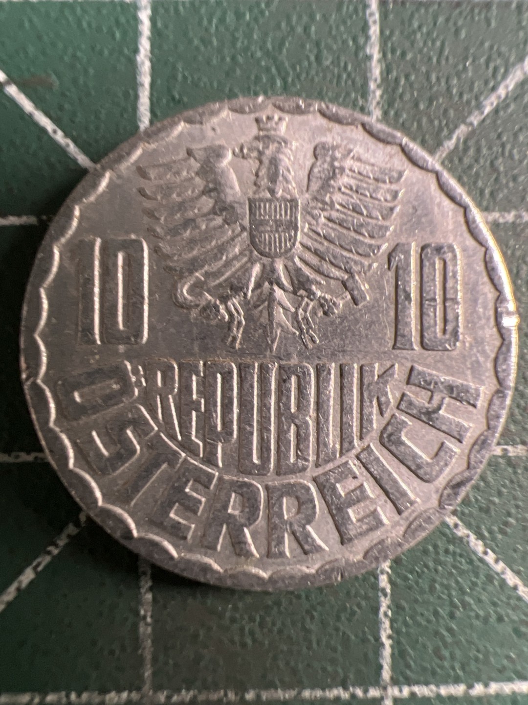 泡泡堂第281期  世界硬币 （无押金，捡漏，全场20包邮，偏远地区除外，接收代拍业务） 奥地利10格罗申
