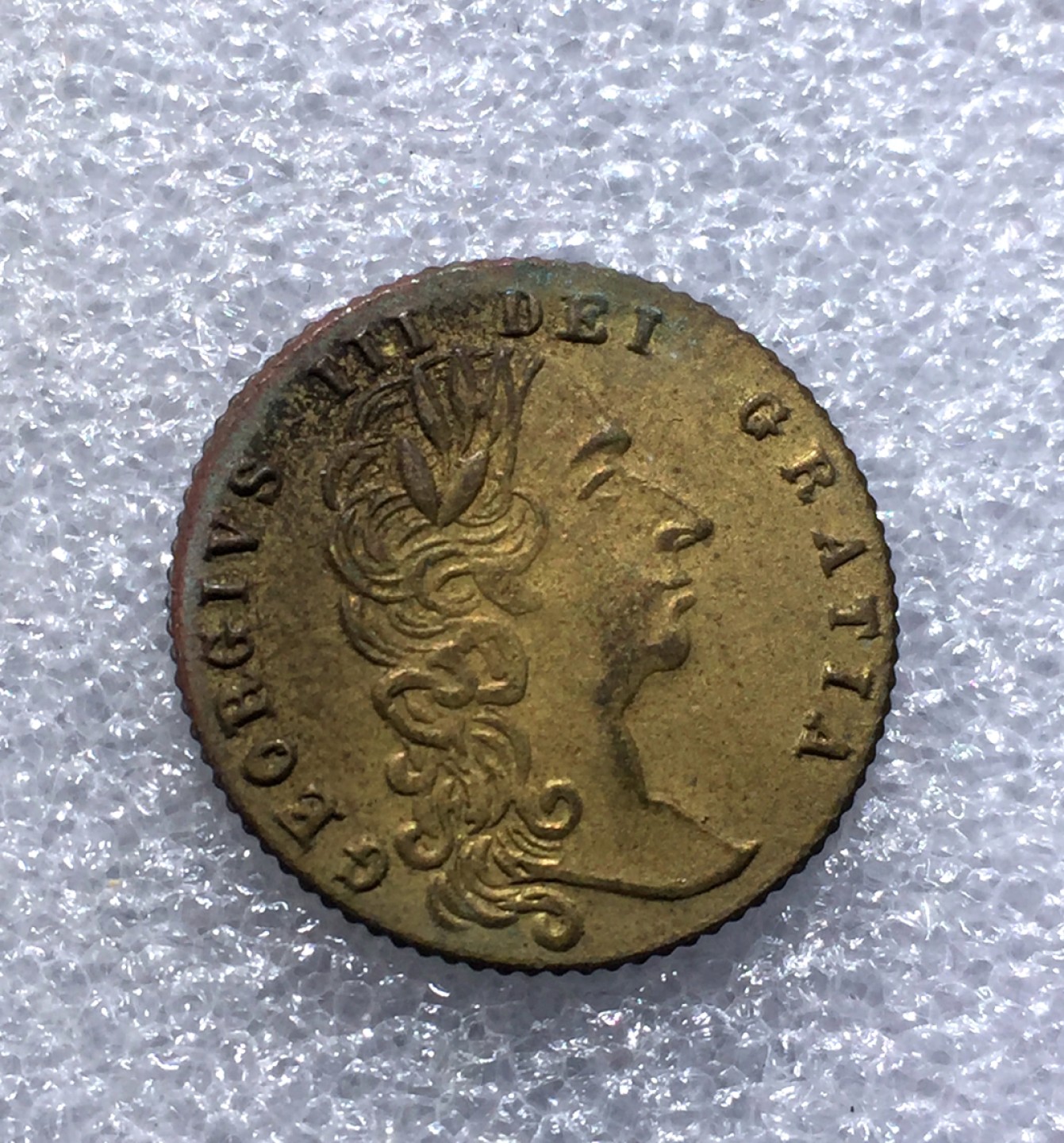 方圆集藏第三期专场 7554-英国19世纪乔治三世1/2基尼型代用币TOKEN