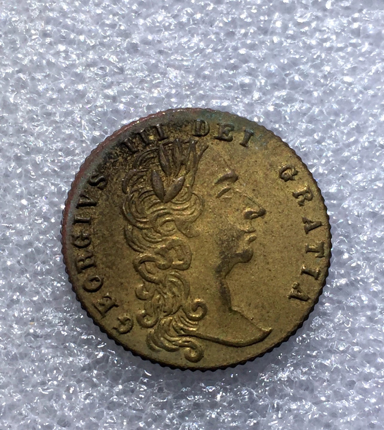 方圆集藏第三期专场 7554-英国19世纪乔治三世1/2基尼型代用币TOKEN