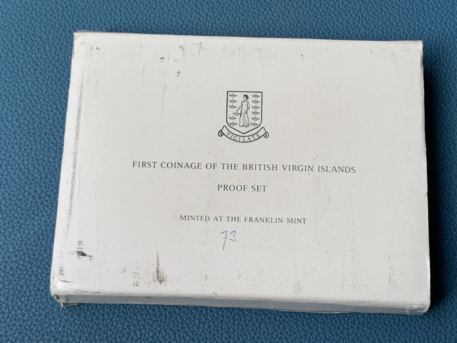 《竞宝斋》第154场-周日，周一，周四 3场 (全场包邮) 维京群岛1973年 珍惜鸟类 六枚套封装套币 其中最大一枚是银币
