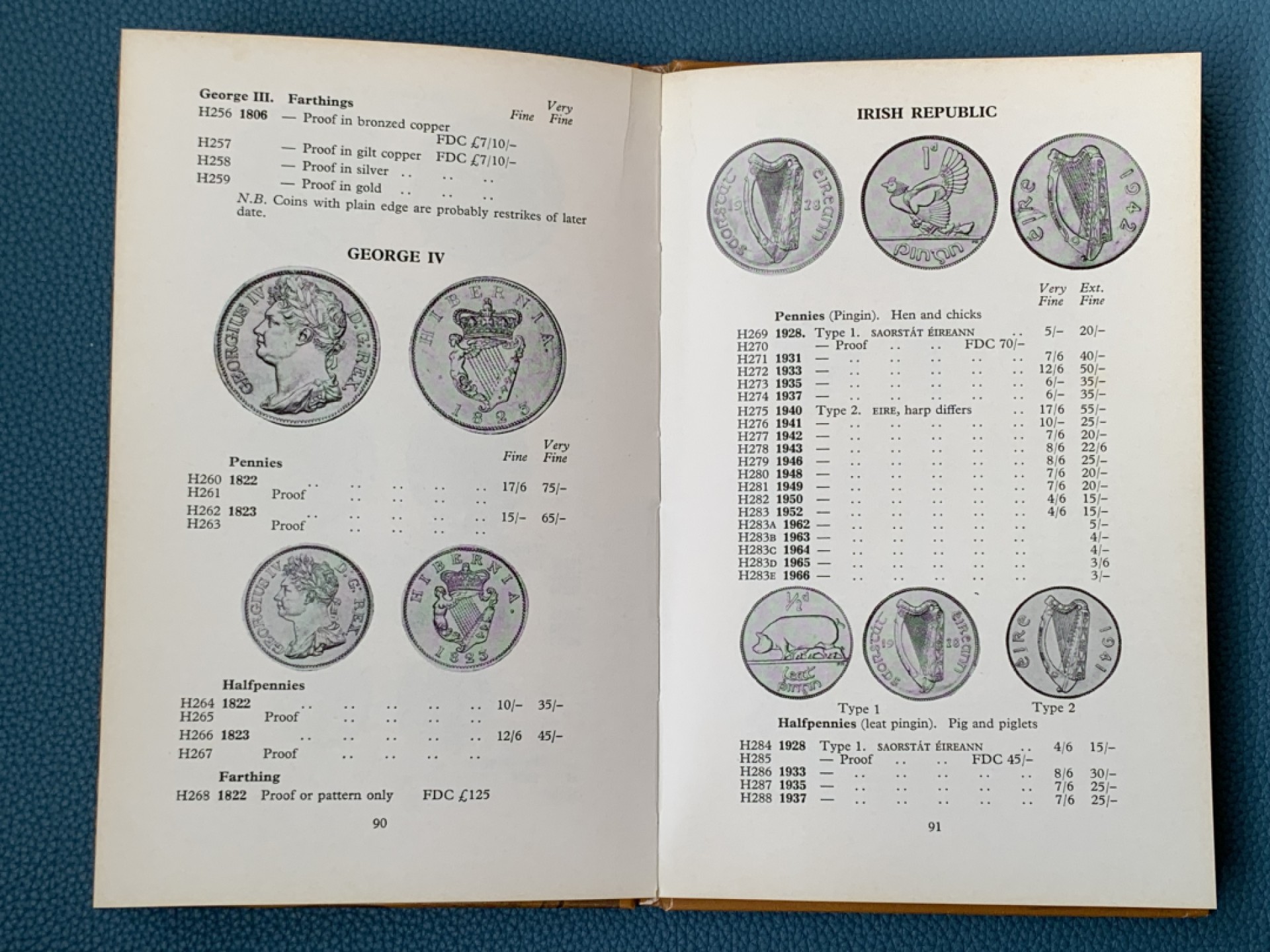 《竞宝斋》第154场-周日，周一，周四 3场 (全场包邮) 英国Seaby英国铜币目录，1968年版，Spink目录前身，全新品相，文献级古董目录，本身即收藏品