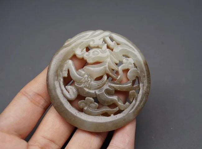 ｜冷门出品｜精选专拍·第叁拾陆场· 和田玉 龙纹牌挂件