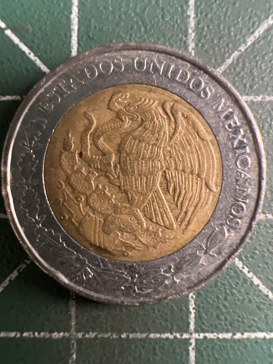 泡泡堂第281期  世界硬币 （无押金，捡漏，全场20包邮，偏远地区除外，接收代拍业务） 墨西哥双色