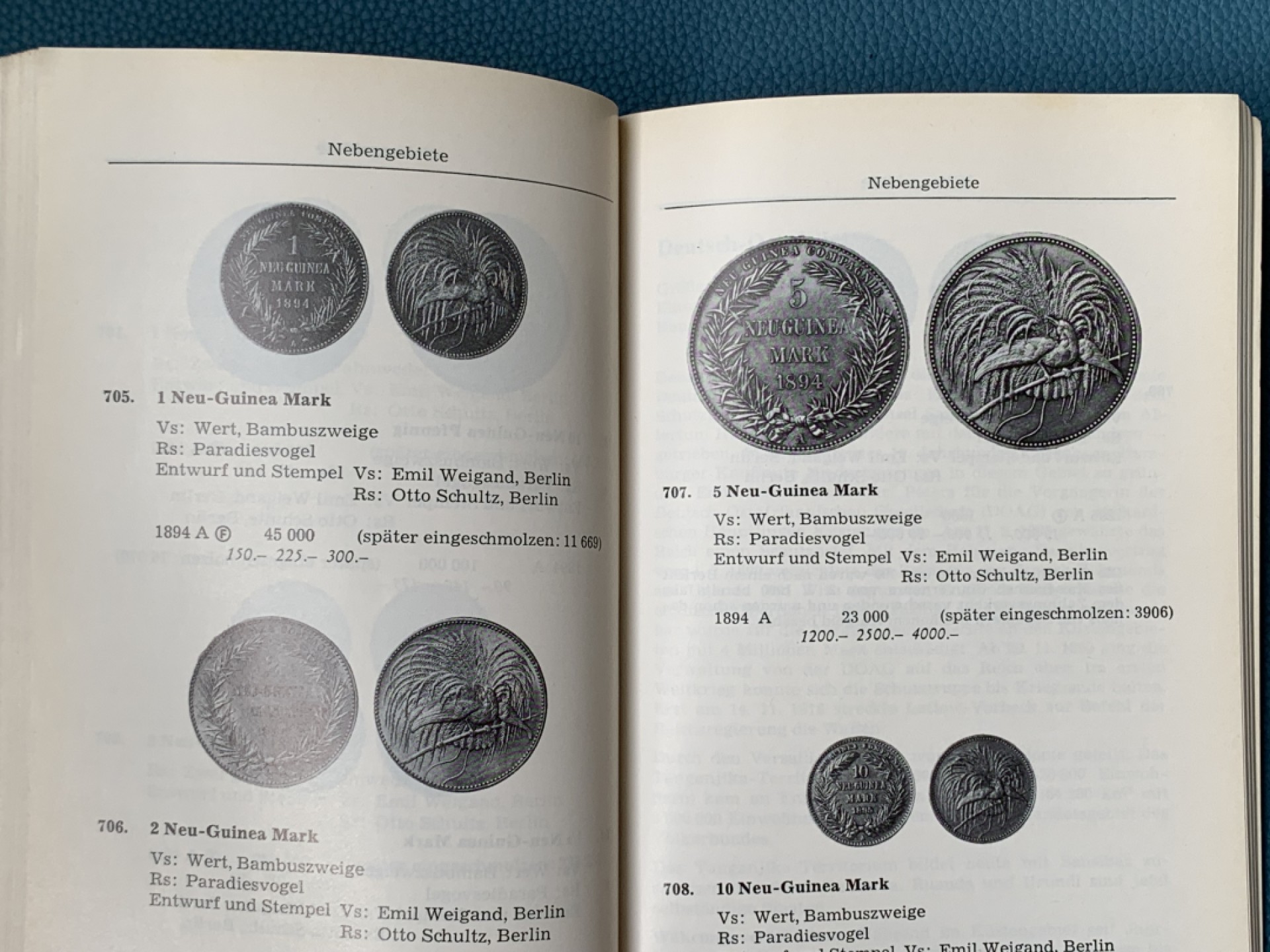 《竞宝斋》第154场-周日，周一，周四 3场 (全场包邮) 德国jaeger目录 1871年之后的德国银币 所有德国拍卖所拍卖的目录号 例如“J71” 均出自这本目录