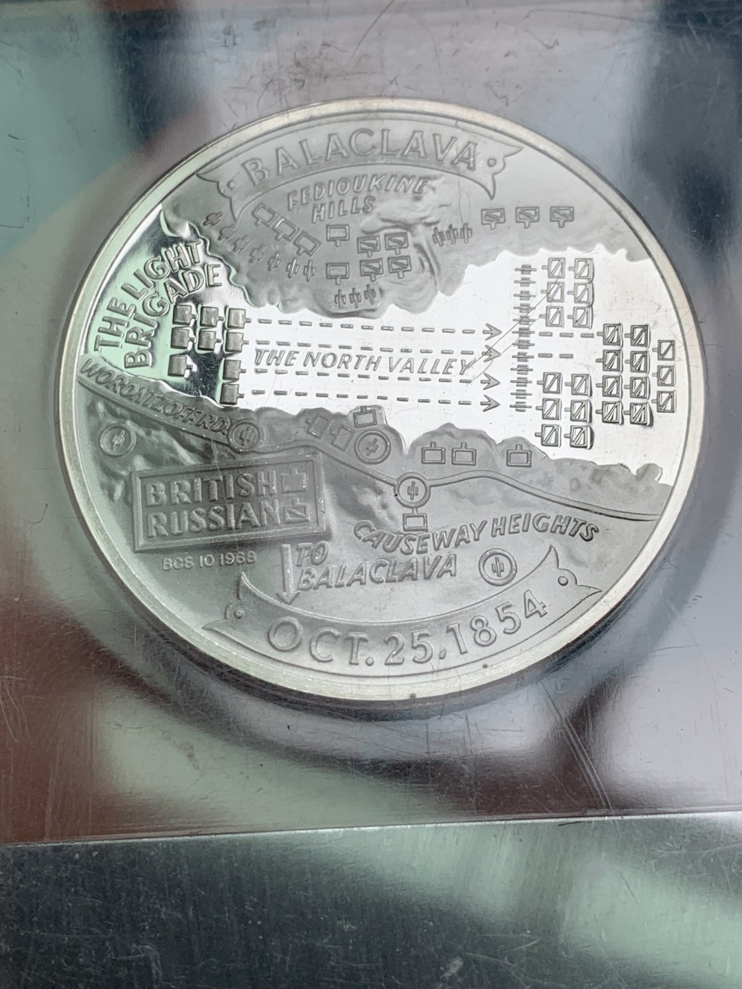 《竞宝斋》第154场-周日，周一，周四 3场 (全场包邮) 美国纯银40克大银章 轻骑兵冲锋