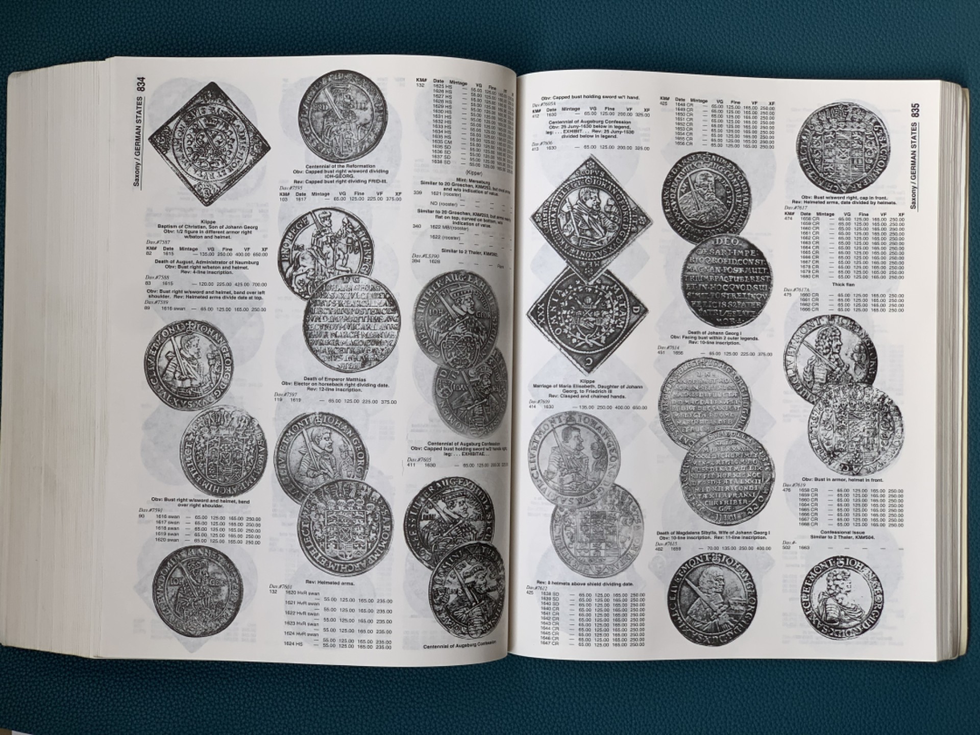 《竞宝斋》第154场-周日，周一，周四 3场 (全场包邮) 克劳斯德国硬币目录 经典书籍资料 德系必备资料之一，1064页