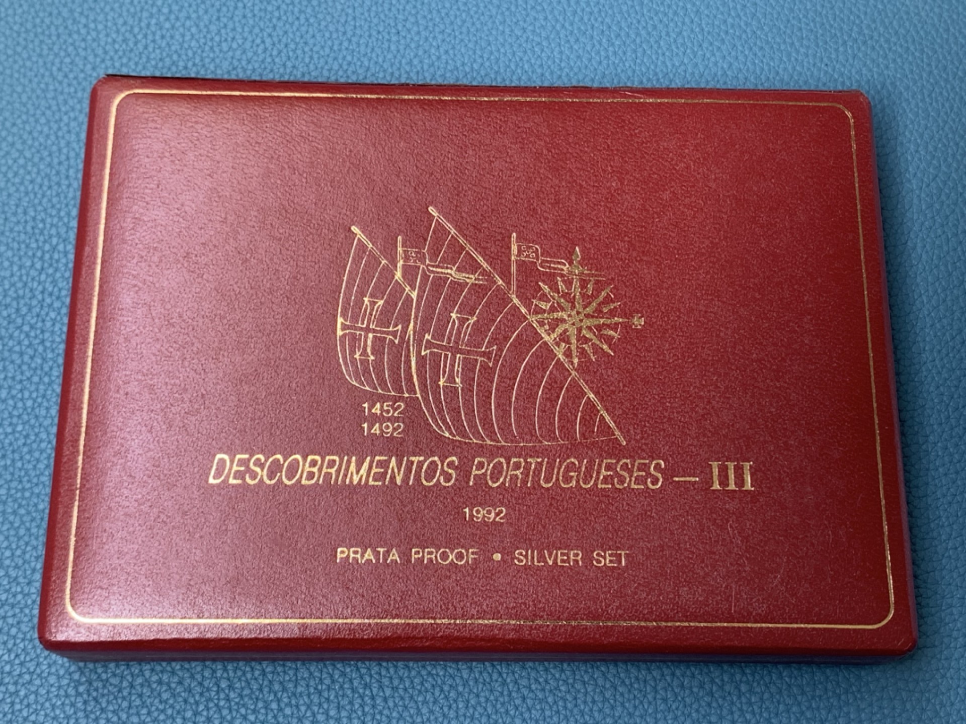 《竞宝斋》第154场-周日，周一，周四 3场 (全场包邮) 葡萄牙1993年 发现新大陆系列第三套 四枚套一组精制大银币 24.5g/枚 925银