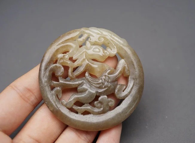 ｜冷门出品｜精选专拍·第叁拾陆场· 和田玉 龙纹牌挂件