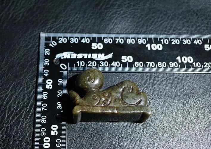 ｜冷门出品｜精选专拍·第叁拾陆场· 明清工老和田玉童子把件摆件