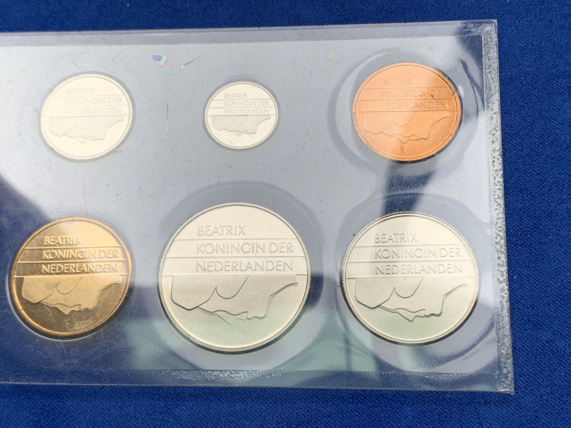 《竞宝斋》第154场-周日，周一，周四 3场 (全场包邮) 荷兰1997年 封装7枚套不同面值