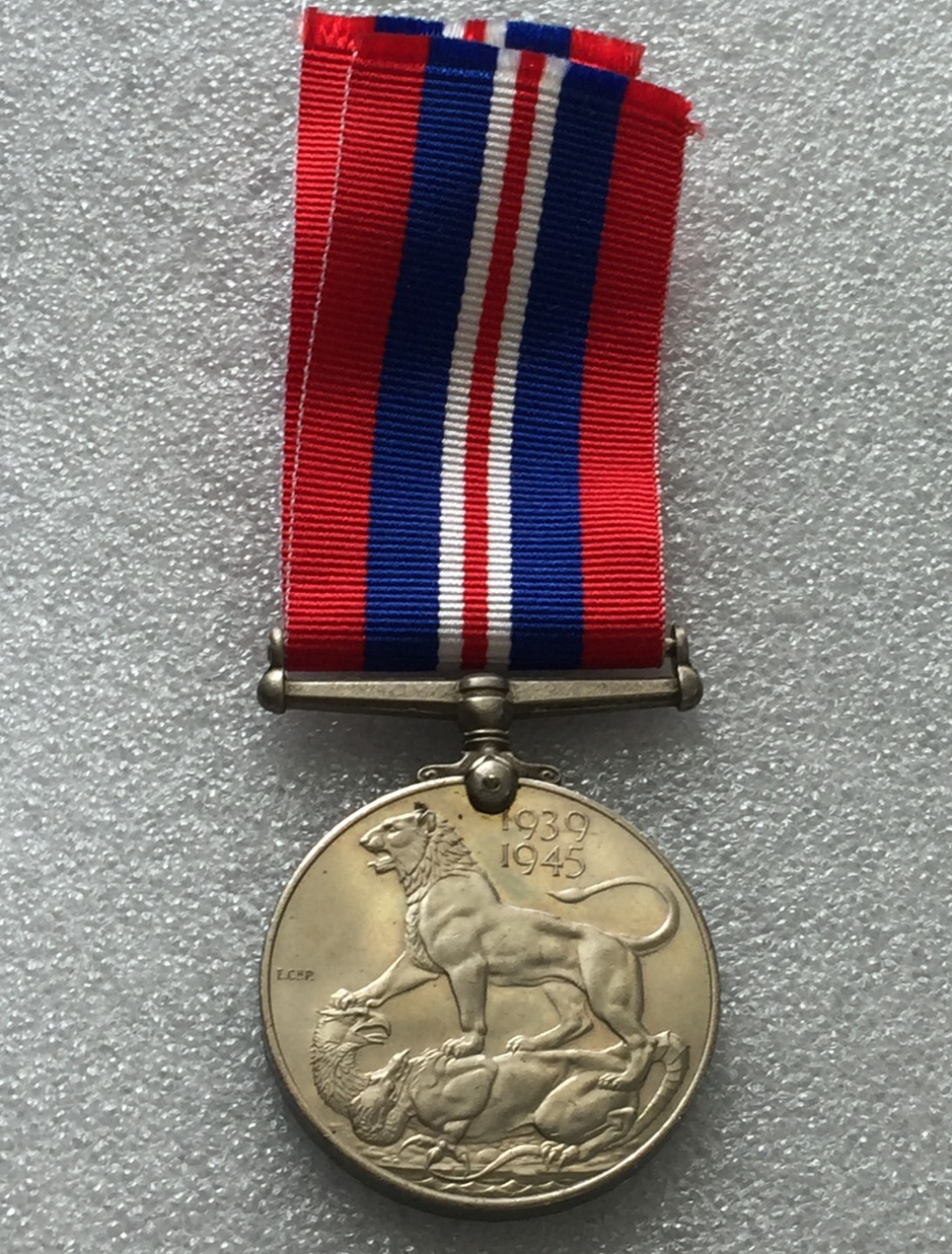 方圆集藏第三期专场 7565-英国1945年乔六国王二战胜利奖章