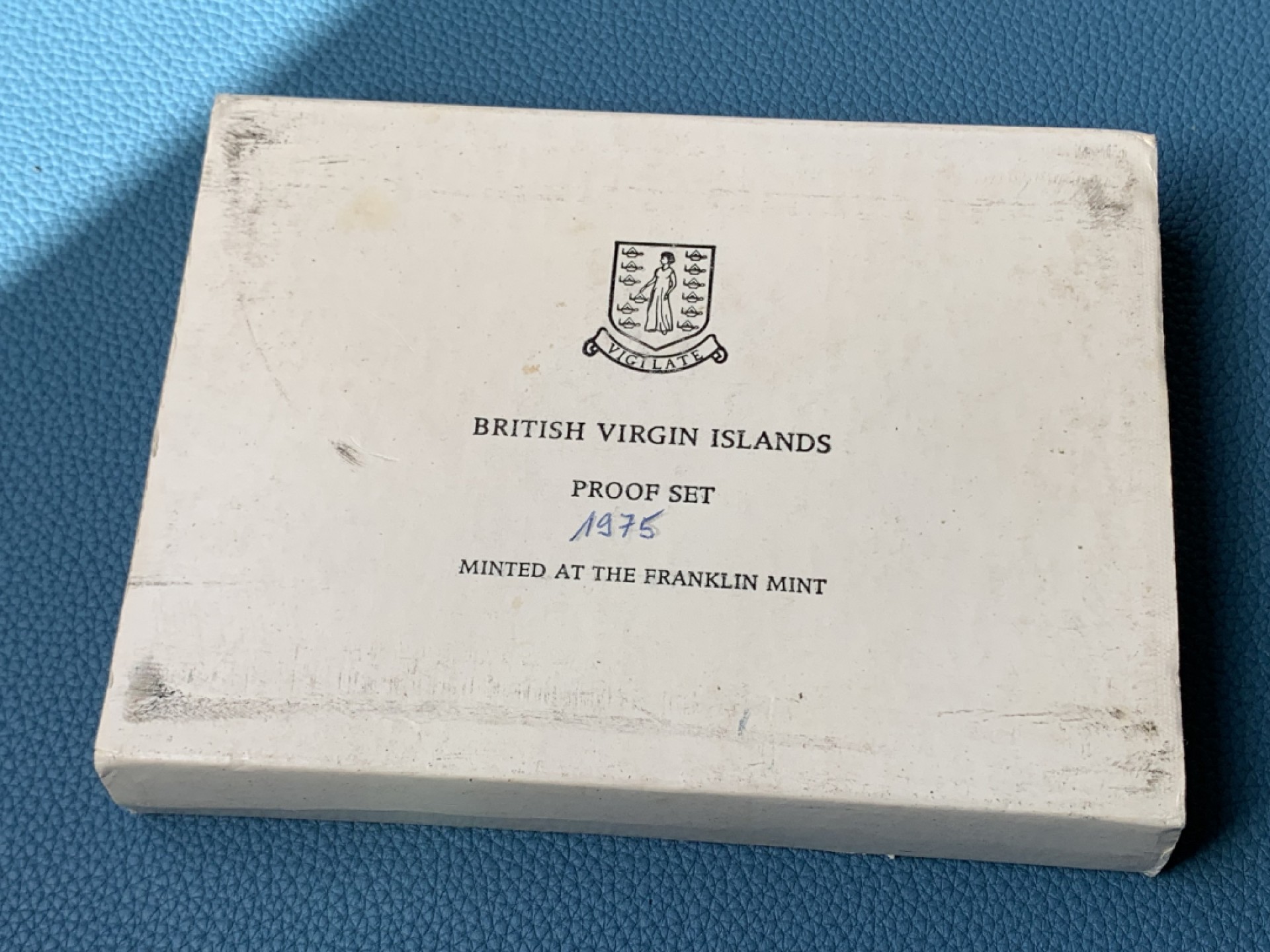 《竞宝斋》第154场-周日，周一，周四 3场 (全场包邮) 维京群岛1975年 珍惜鸟类 六枚套封装套币 其中最大一枚是银币