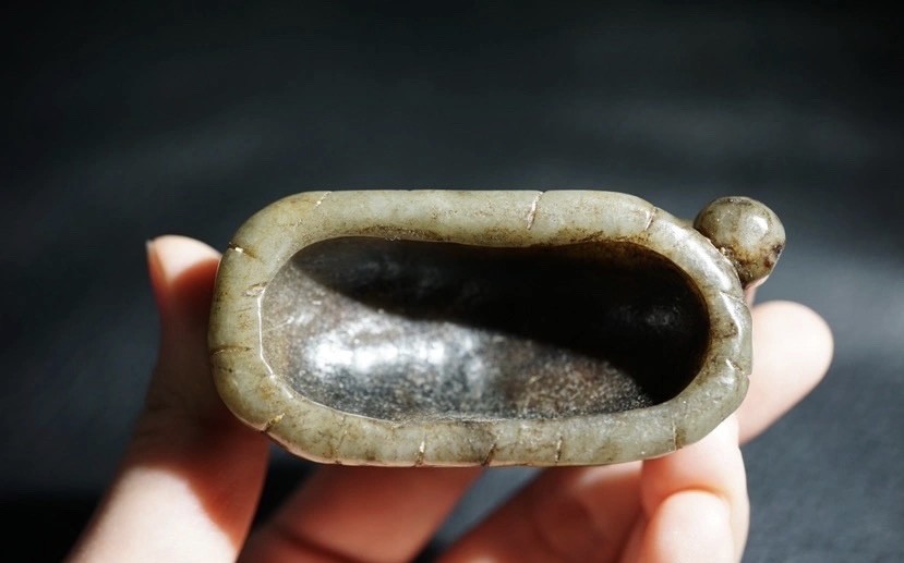 ｜冷门出品｜精选专拍·第叁拾陆场· 苏工老和田玉莲花水盂文房摆件
