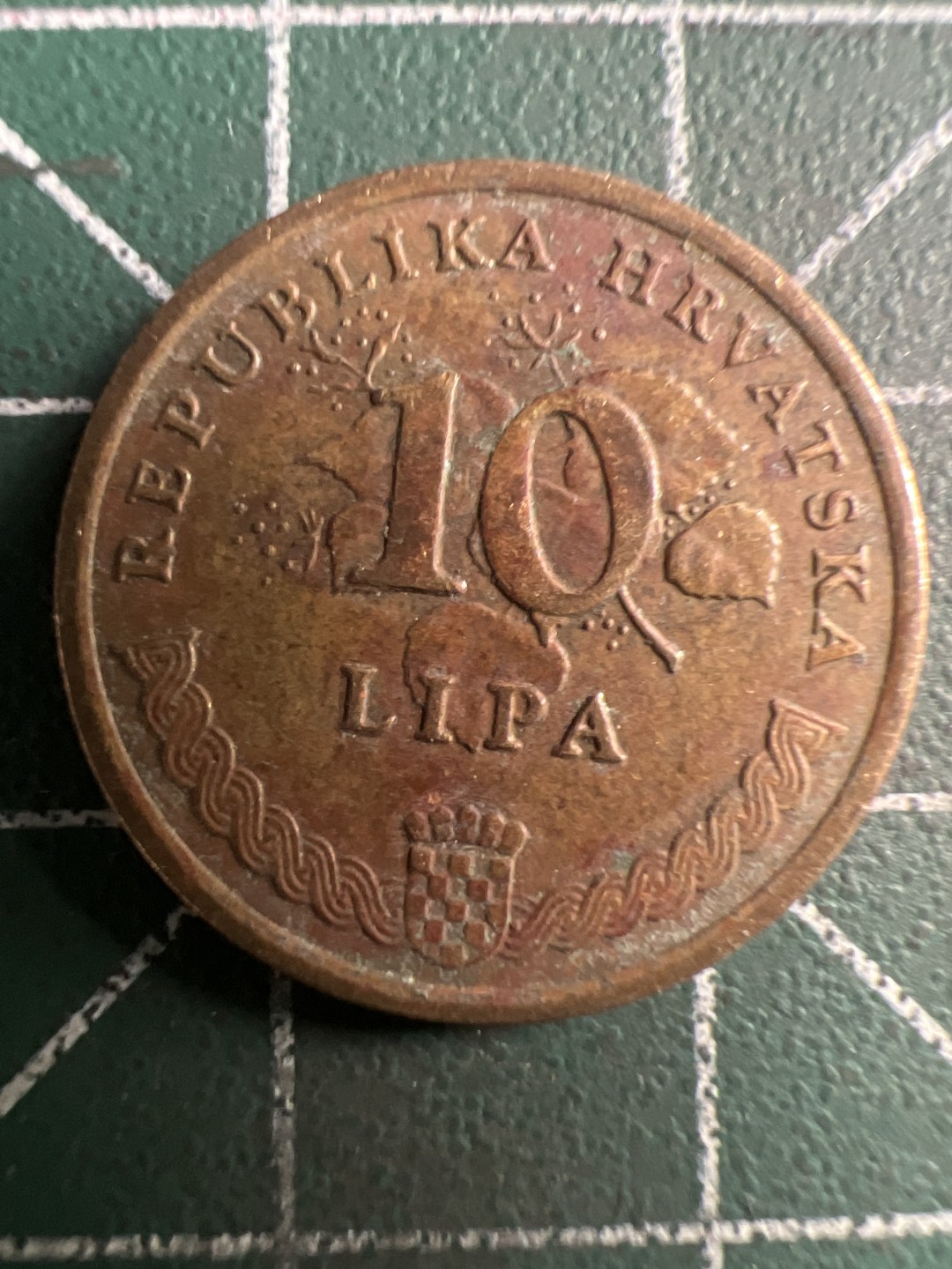 泡泡堂第281期  世界硬币 （无押金，捡漏，全场20包邮，偏远地区除外，接收代拍业务） 克罗地亚十利帕