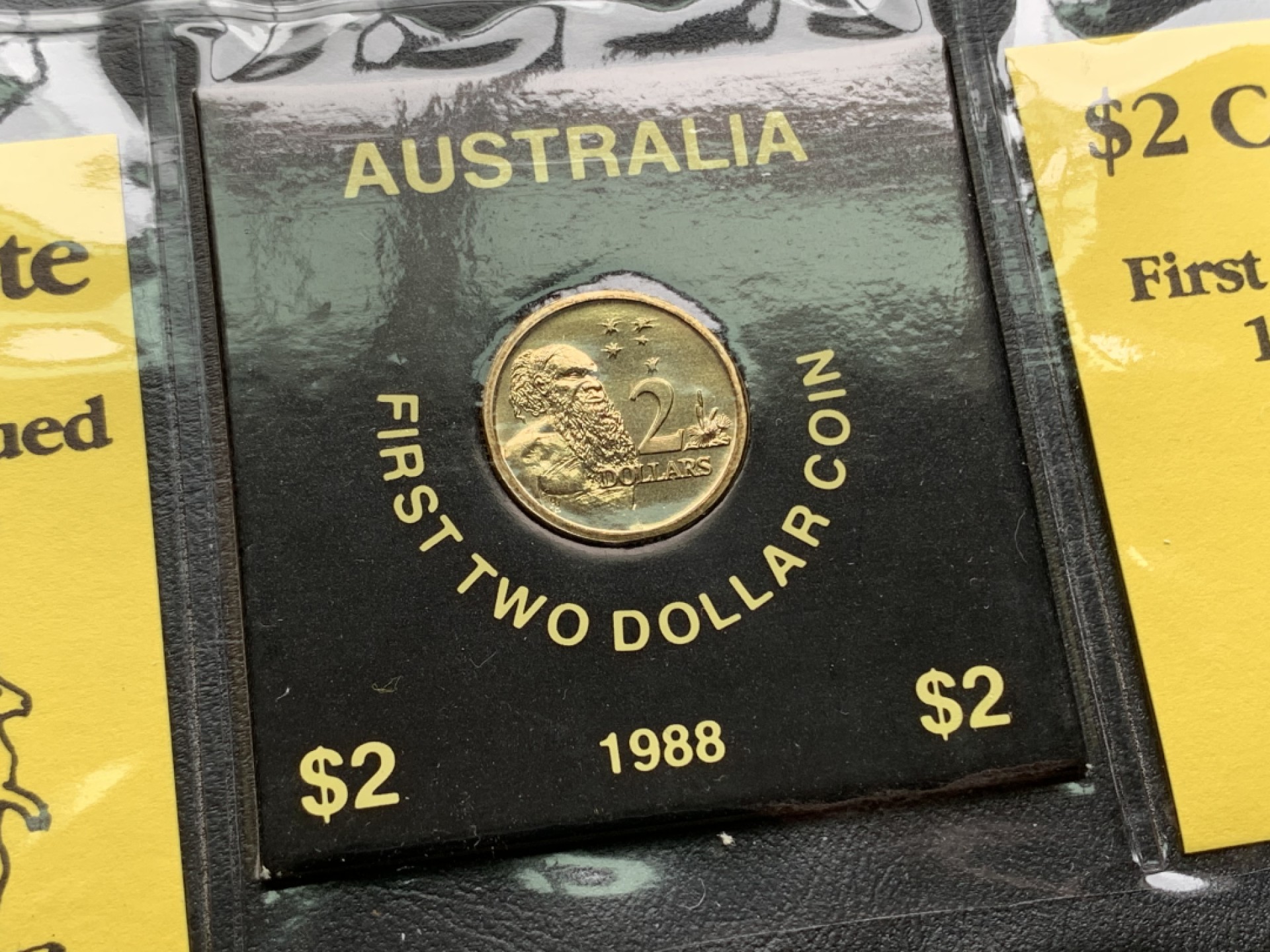 《竞宝斋》第154场-周日，周一，周四 3场 (全场包邮) 澳大利亚 2元硬币和2元纸币