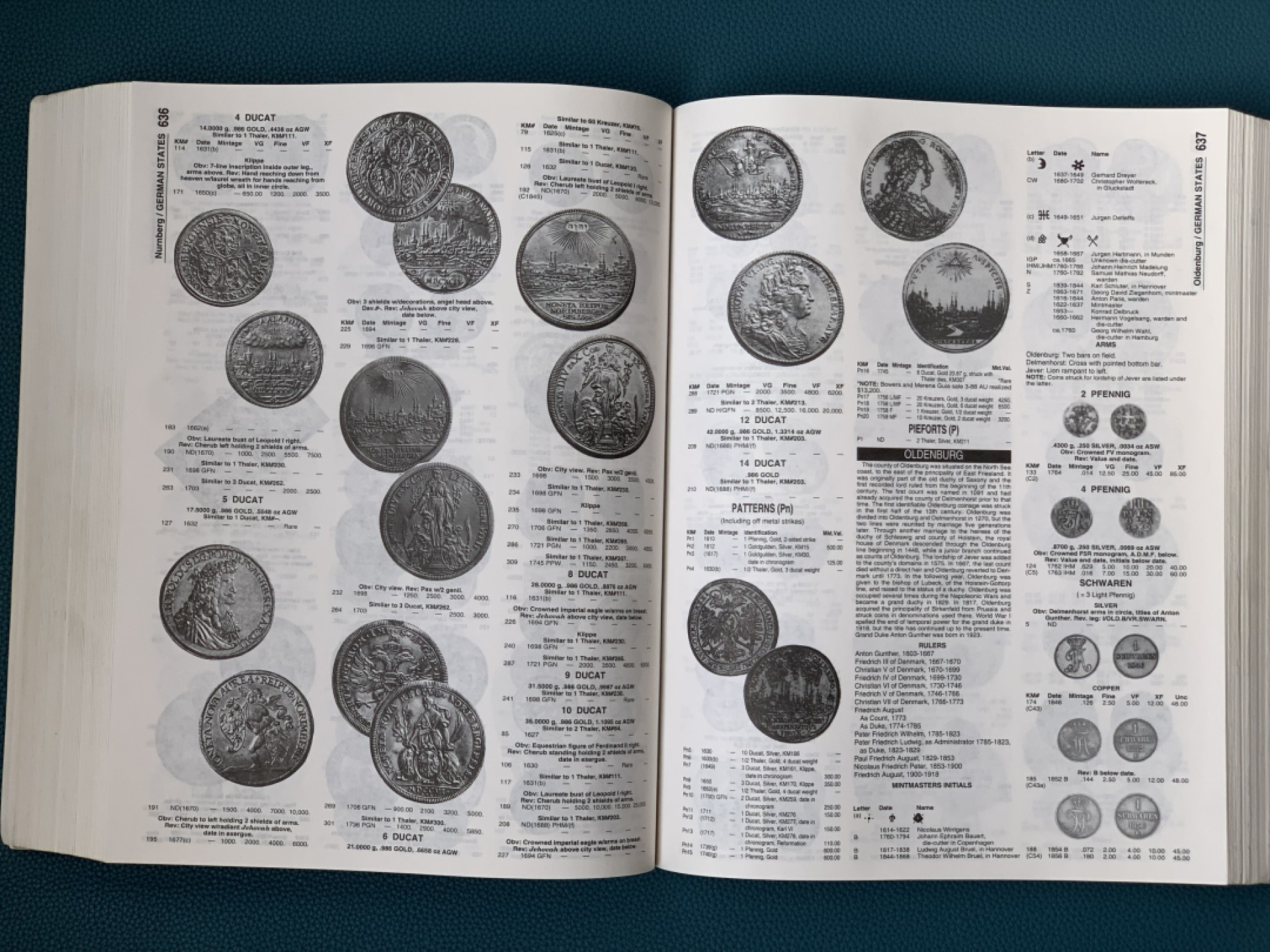 《竞宝斋》第154场-周日，周一，周四 3场 (全场包邮) 克劳斯德国硬币目录 经典书籍资料 德系必备资料之一，1064页