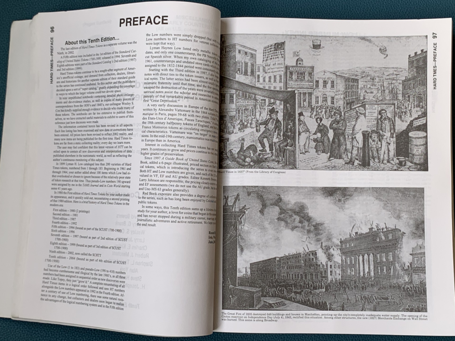 《竞宝斋》第154场-周日，周一，周四 3场 (全场包邮) 克劳斯美国代币目录  1700-1900年，稀少资料， 1200页超厚，此资料辗转多次国外藏家手里购得背回，很多难查询的硬币都靠它，目录索引全而方便