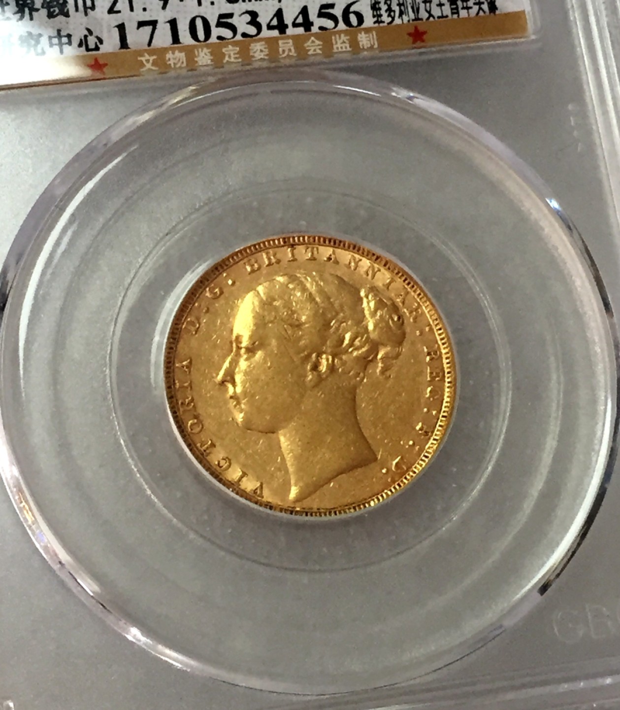 方圆集藏第三期专场 11236-公博55分英国1880年维多利亚青年头像8克1索维林金币