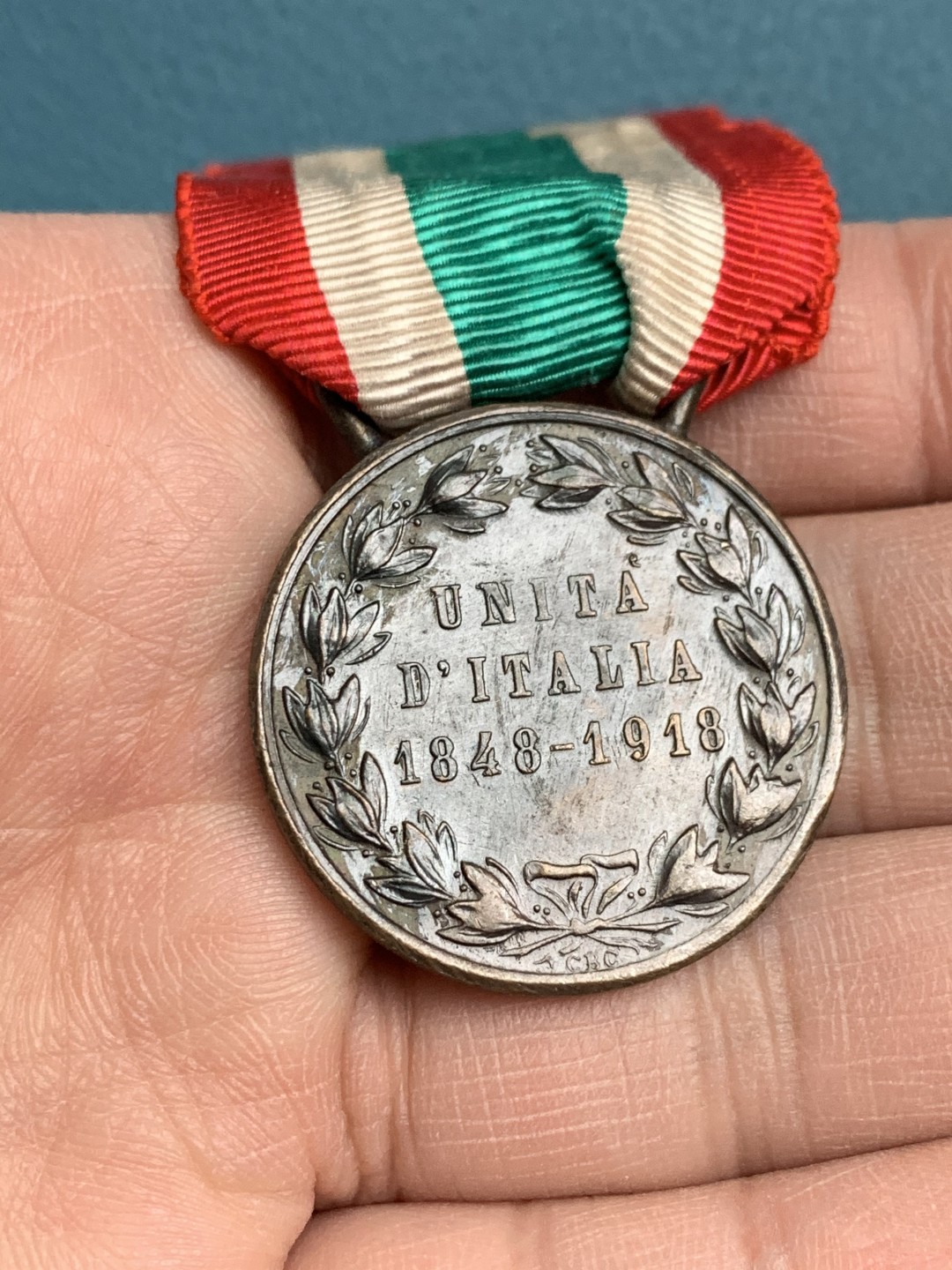 《竞宝斋》第154场-周日，周一，周四 3场 (全场包邮) 意大利1918年 艾曼纽尔三世 铜章