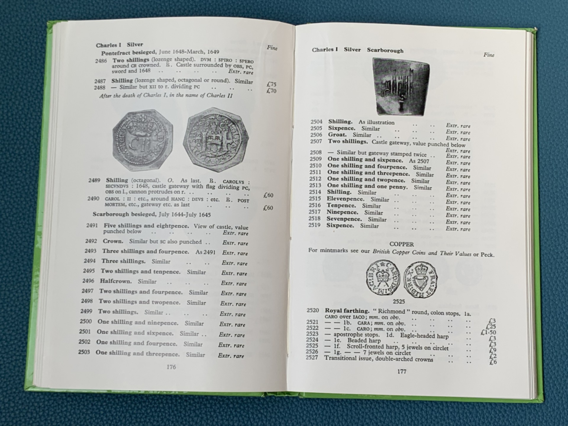 《竞宝斋》第154场-周日，周一，周四 3场 (全场包邮) 英国Seaby《英格兰钱币》，1974年版，Spink目录前身，全新品相，文献级古董目录，本身即收藏品